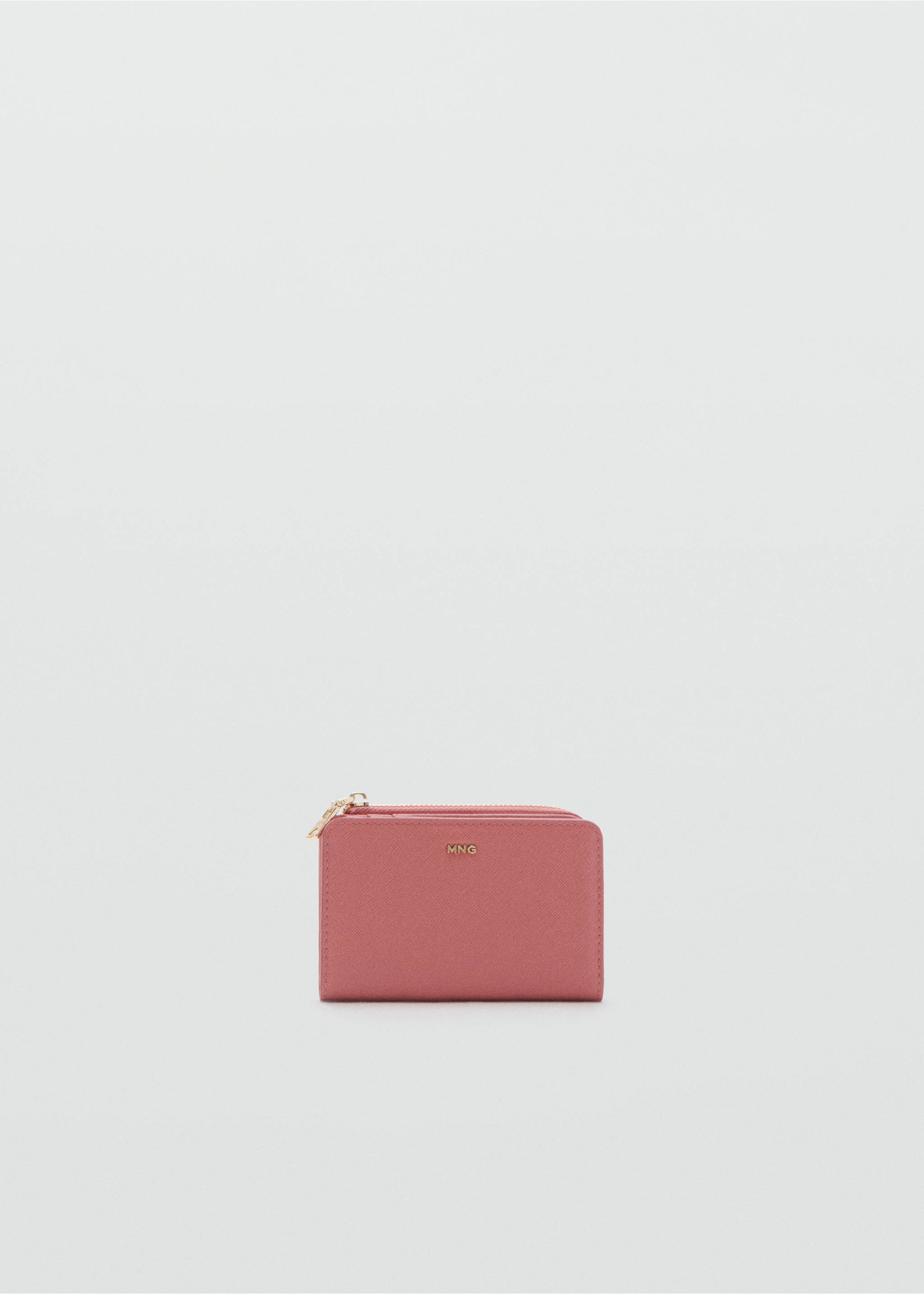 محفظة بتأثير سافيانو مع طية - منتج دون نموذج, وردي. Ref: 27061306-00.