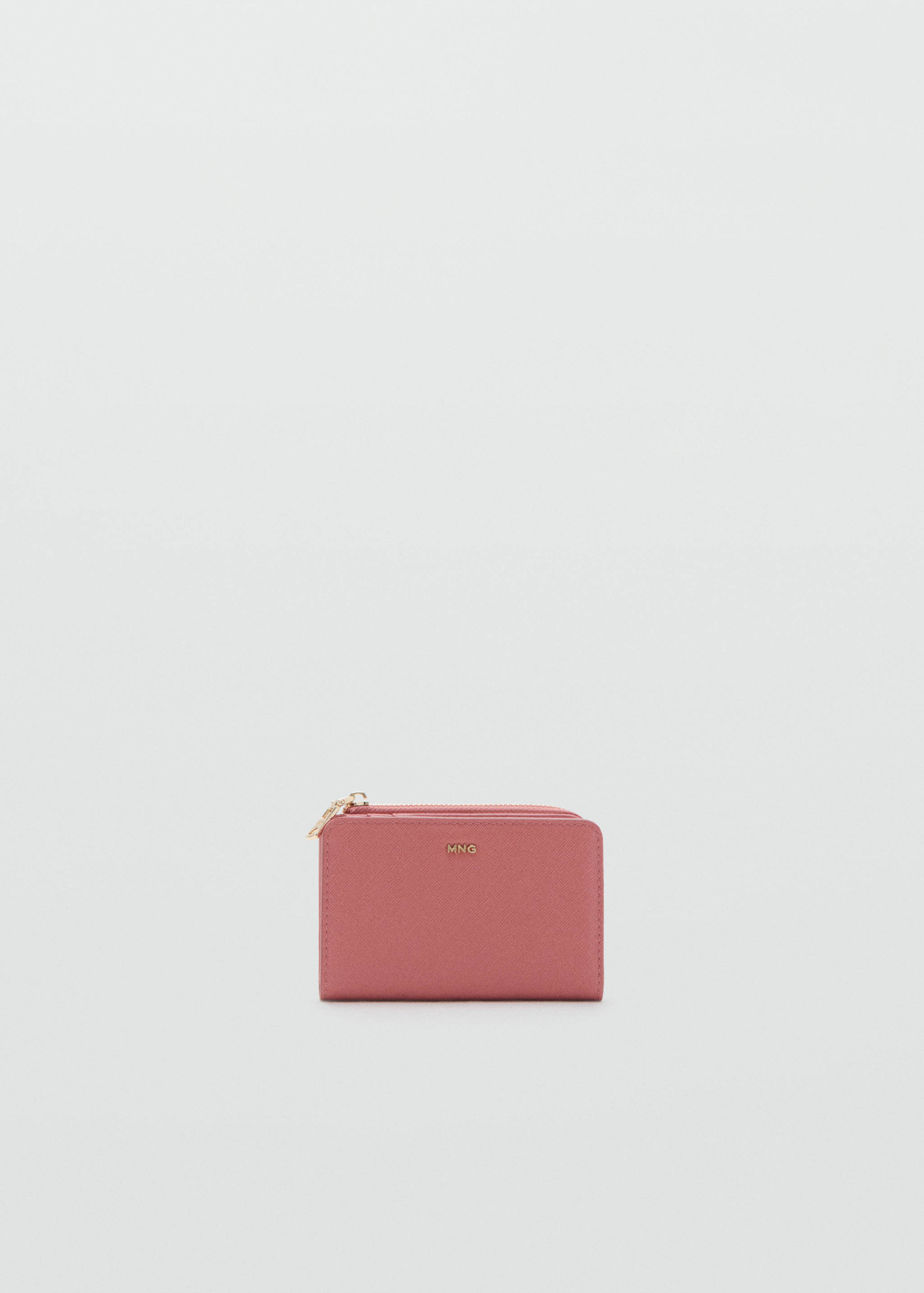 Safiano-effect wallet with flap - Article without model