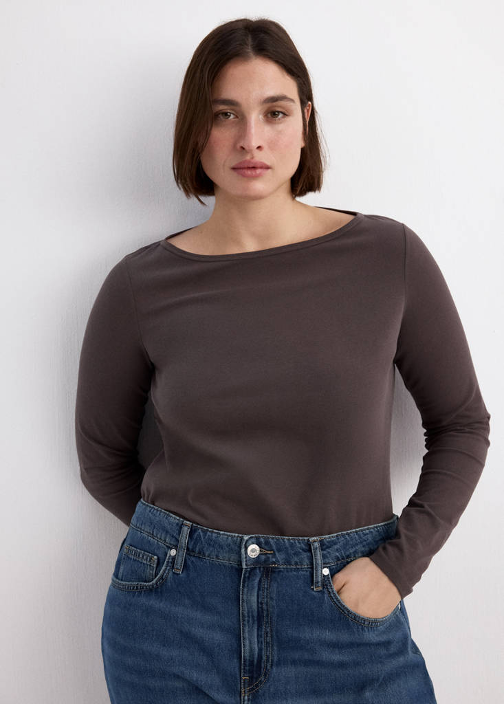 Matilda high-rise straight jeans — Dark Blue