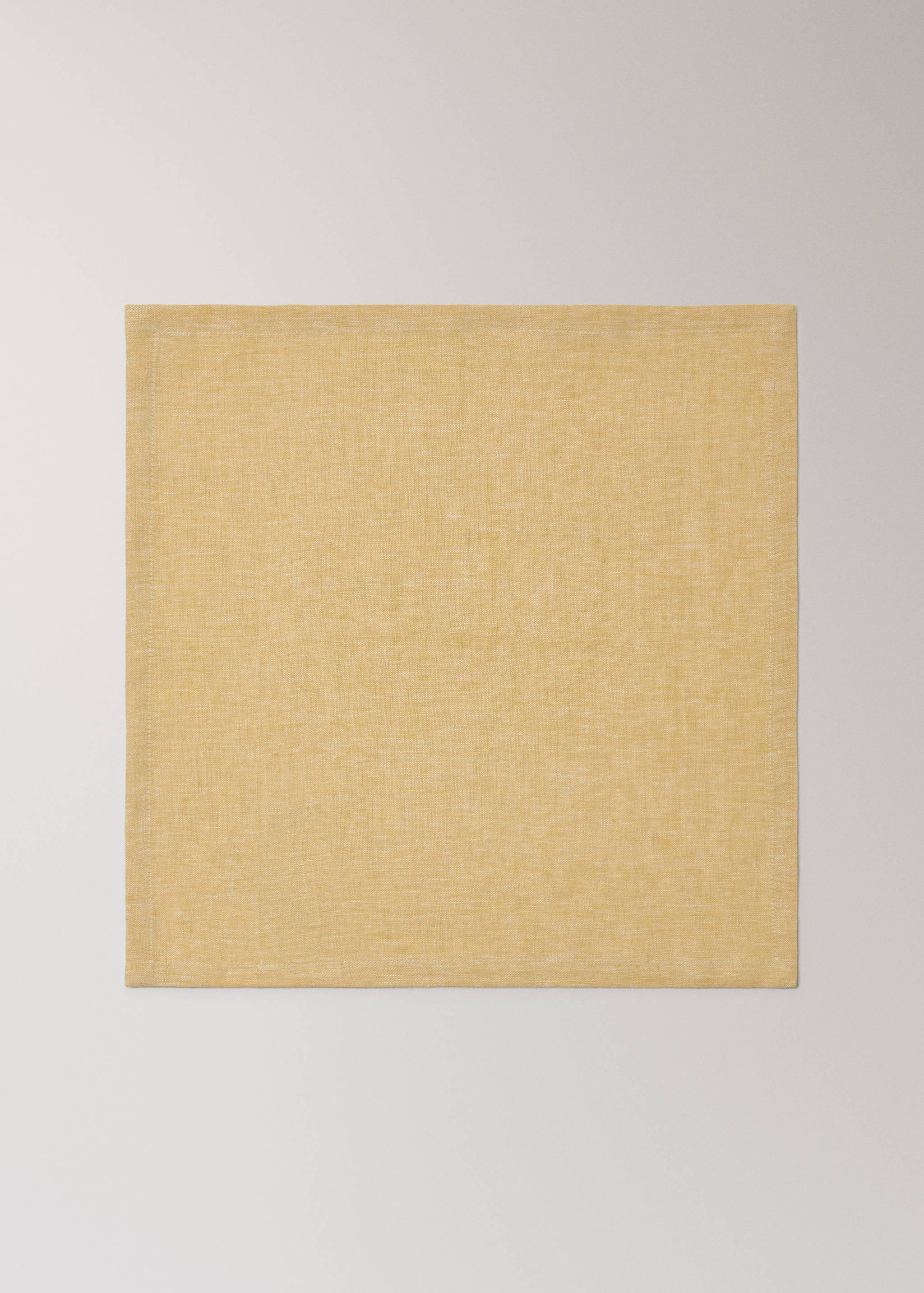 100% linen napkins with a melange effect - Article without model