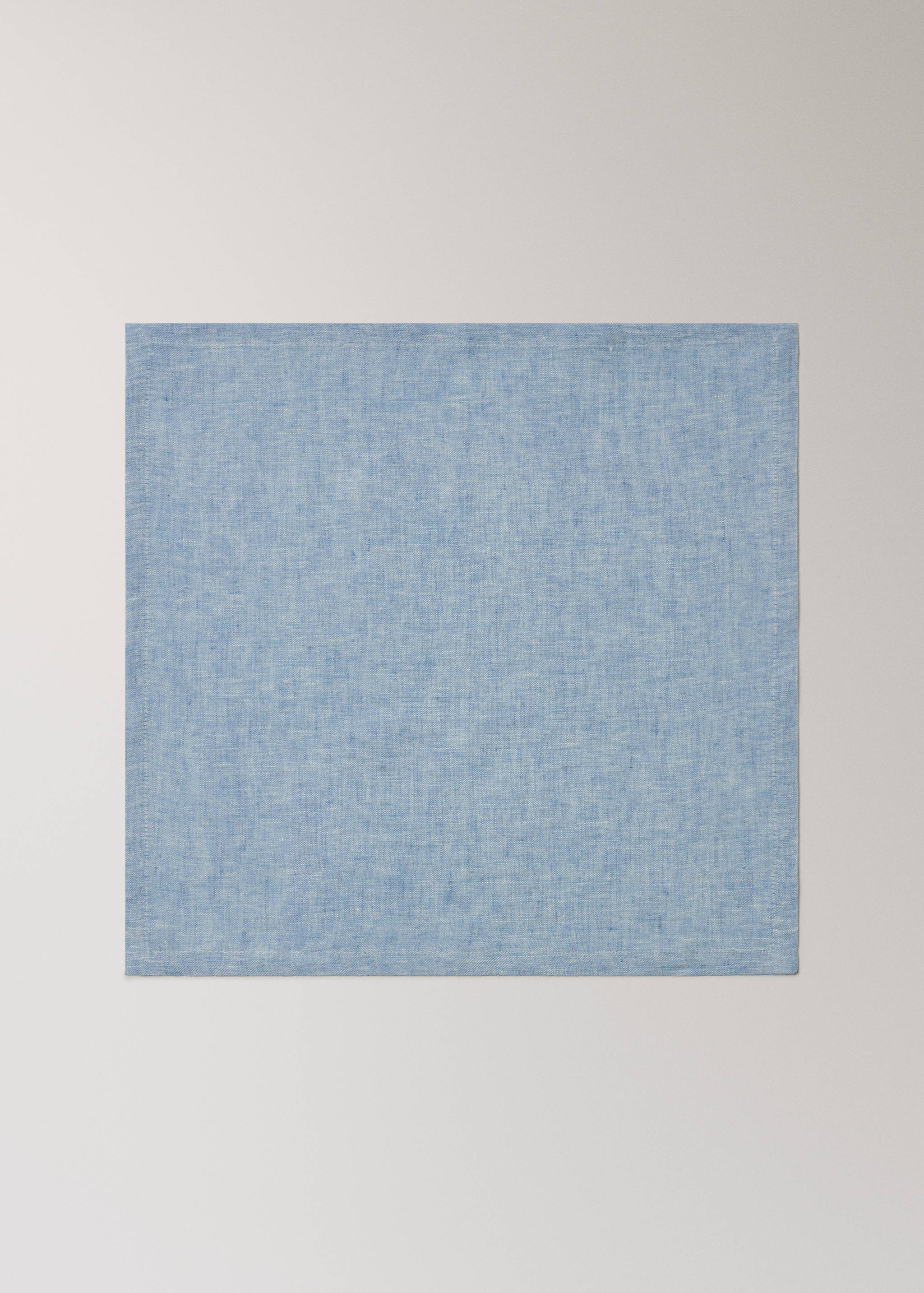 100% linen napkins with a melange effect - Article without model