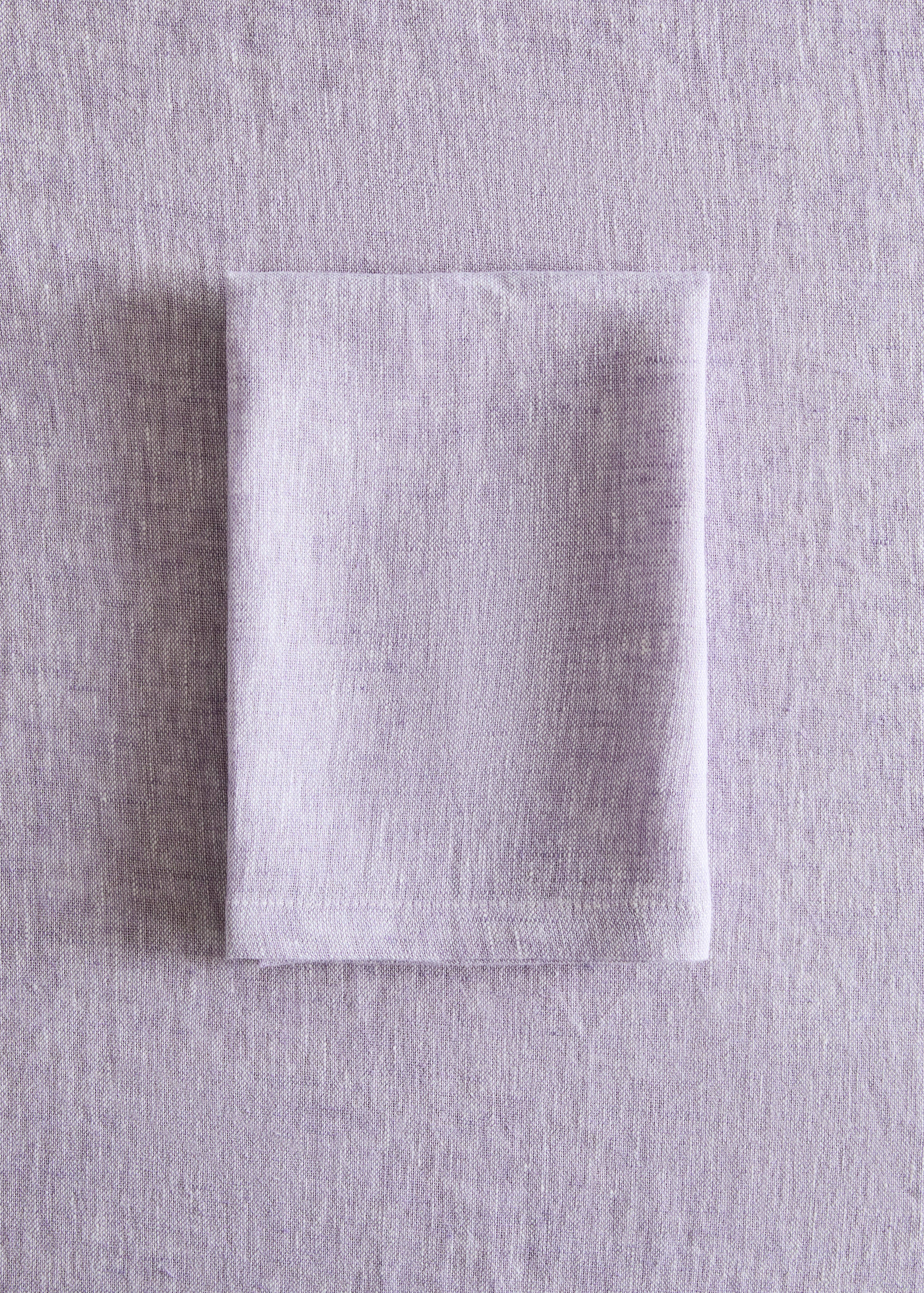 100% linen napkins with a melange effect - General plane