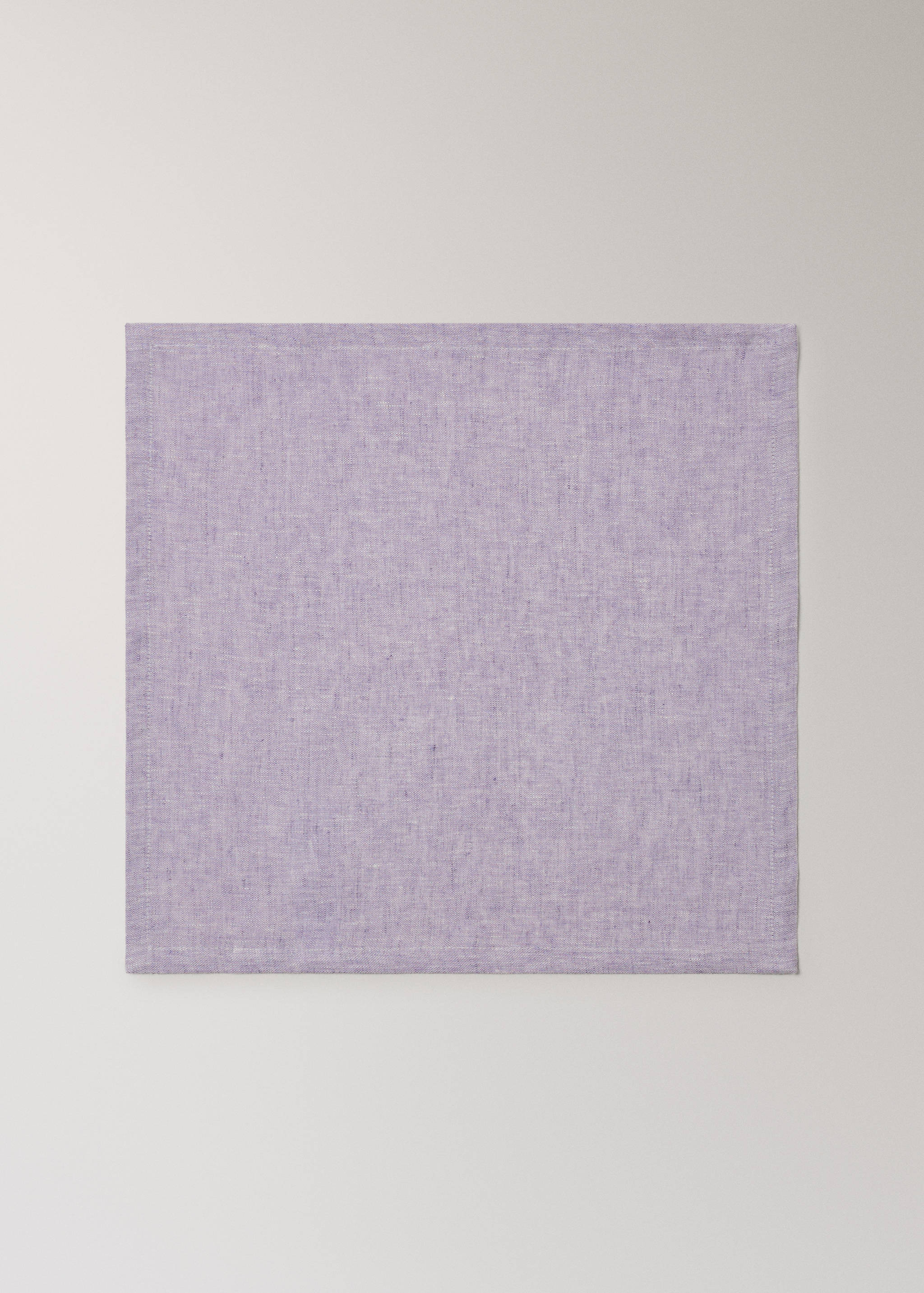 100% linen napkins with a melange effect - Article without model