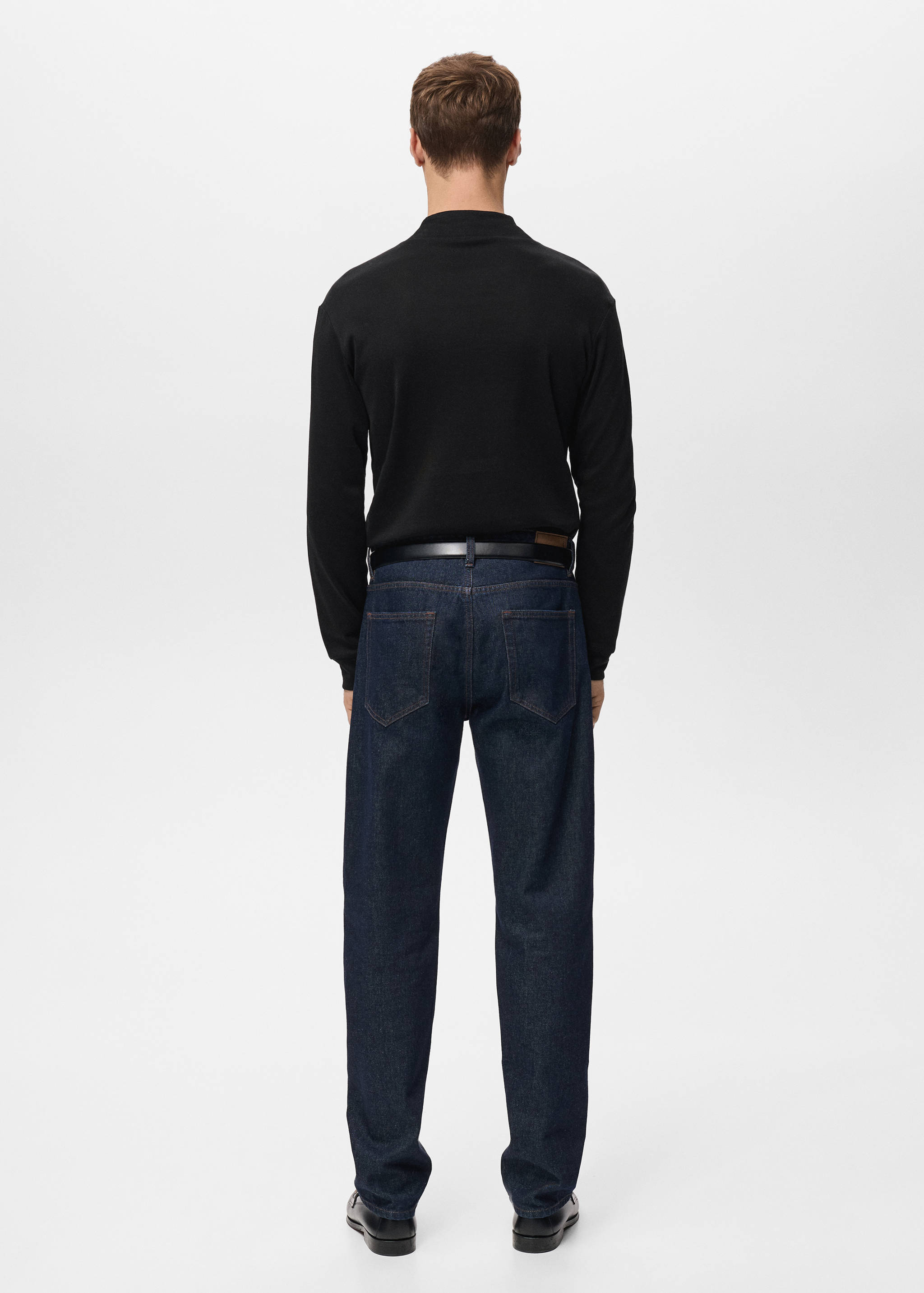 Perkins-neck long-sleeved t-shirt - Reverse of the article