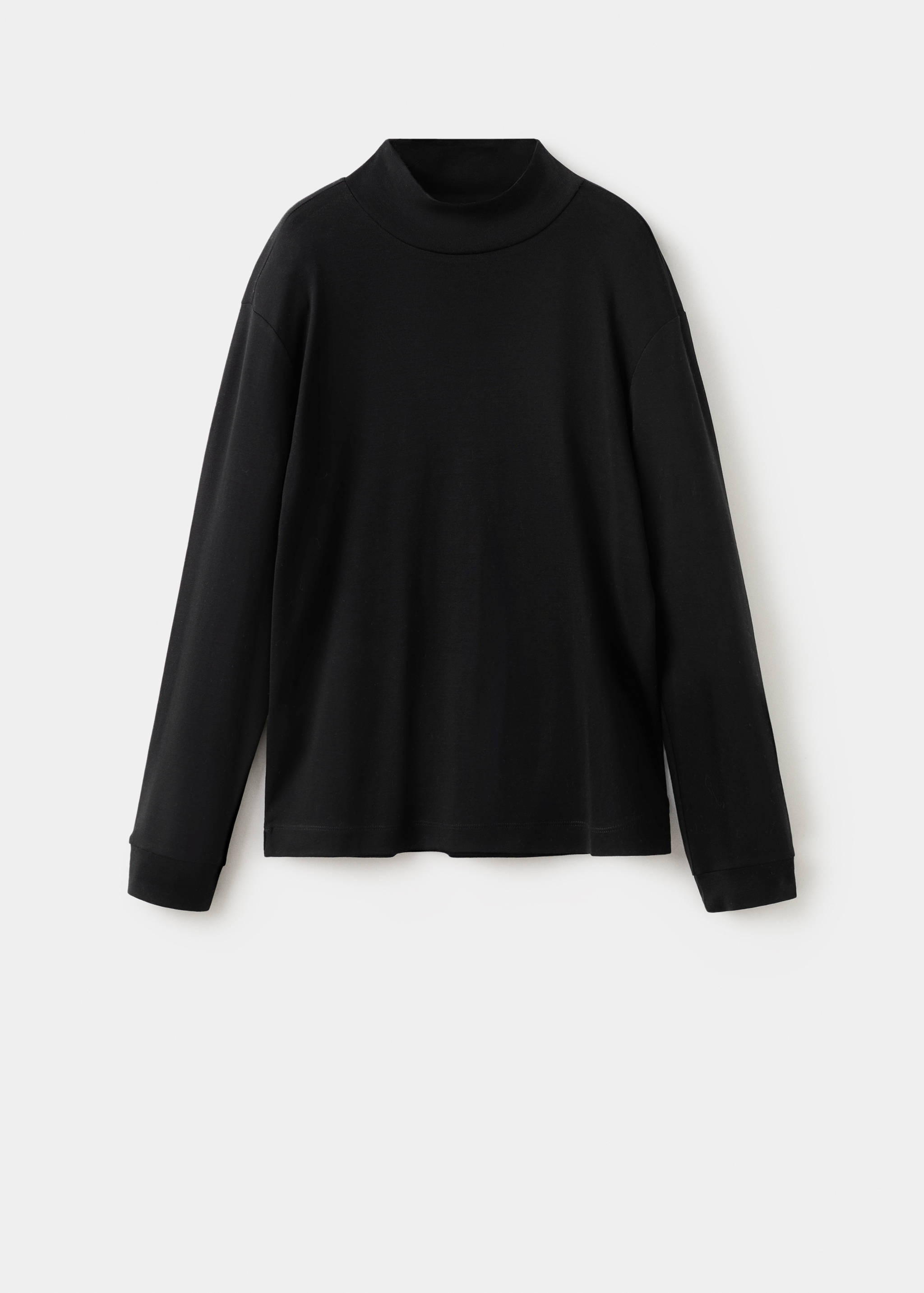 Perkins-neck long-sleeved t-shirt - Article without model