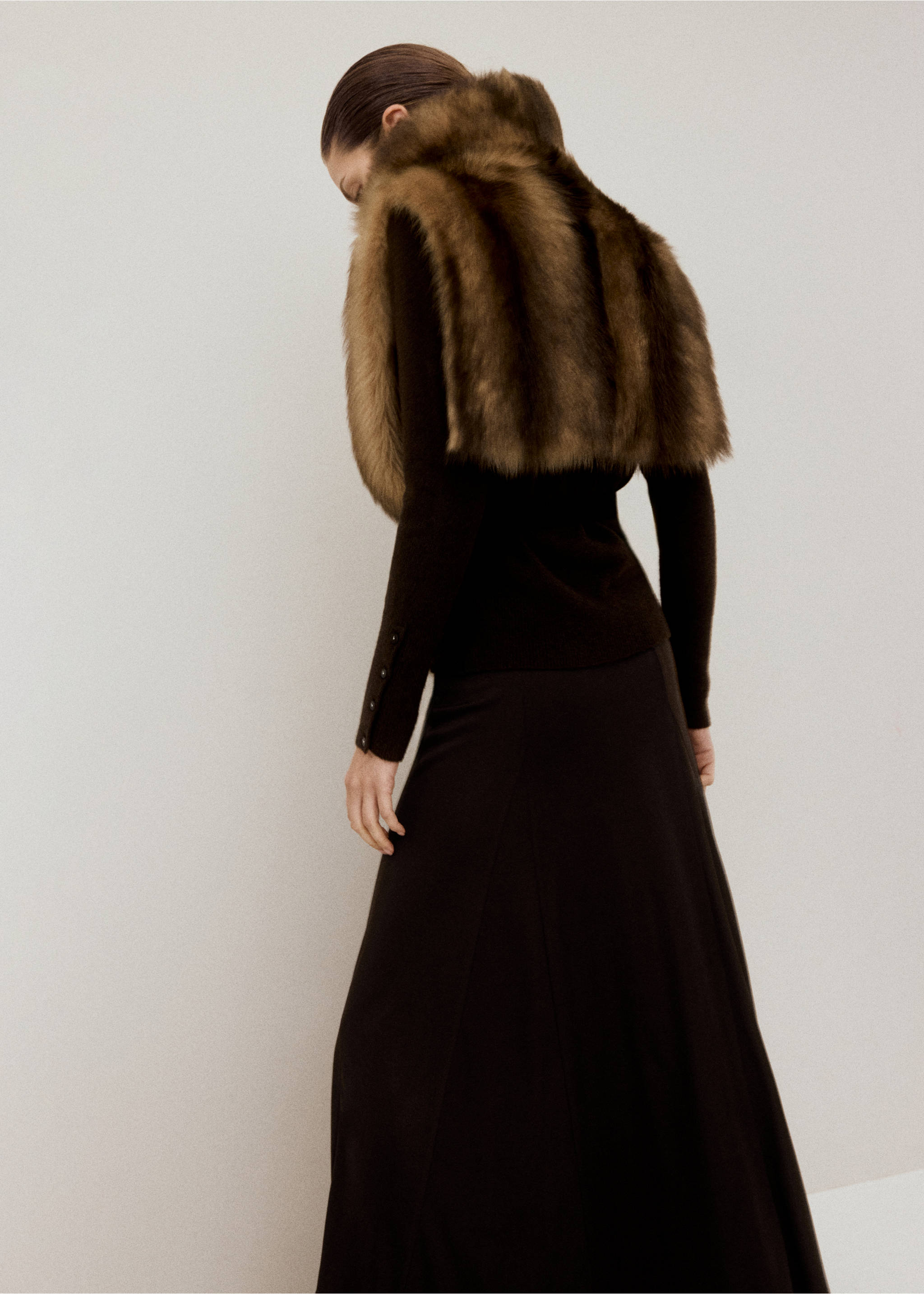 戈登喇叭裙 - null, 褐色. Ref: 27061313-00.