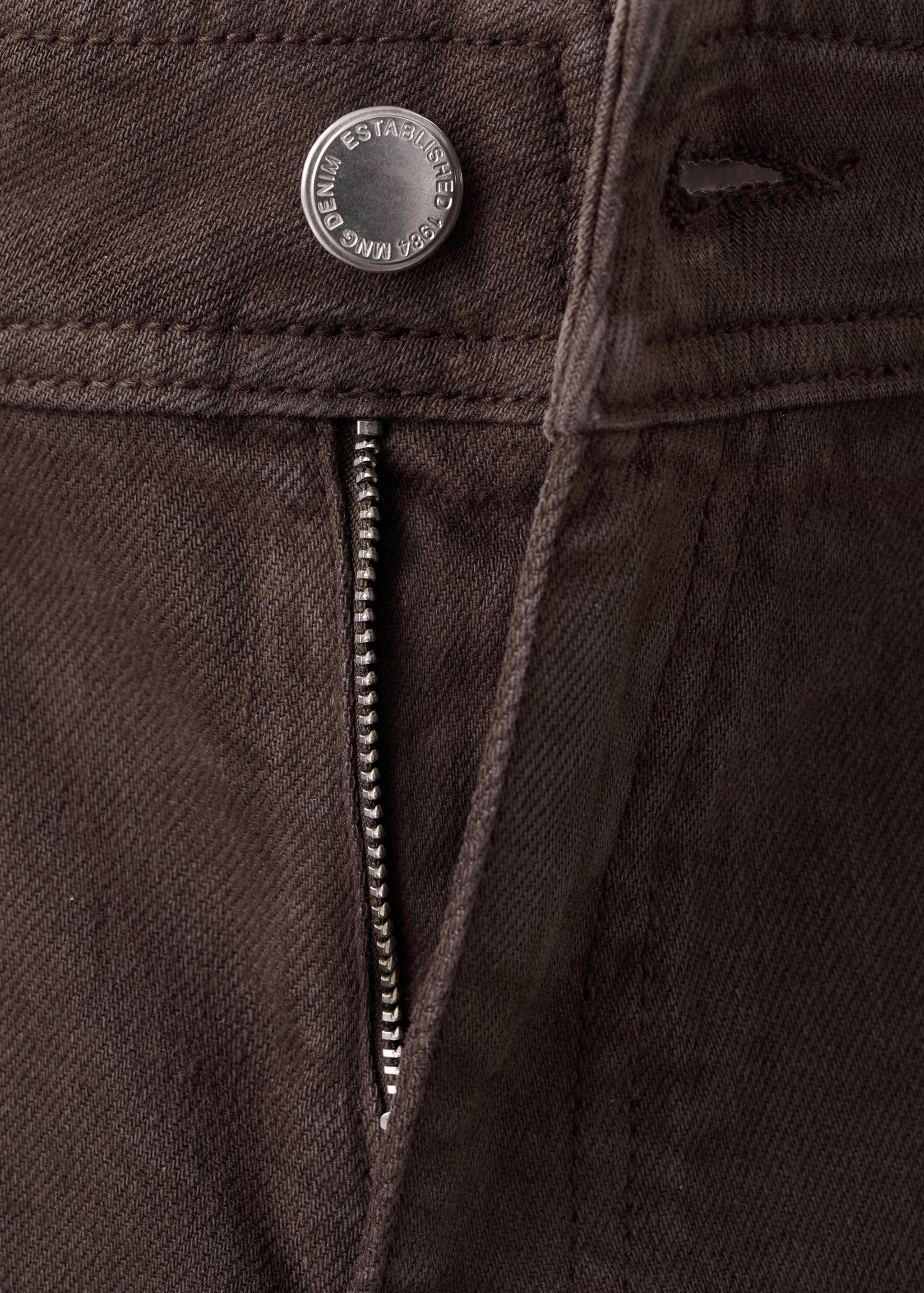 Джинсы с широкими штанинами и карманами - Деталь изделия 0