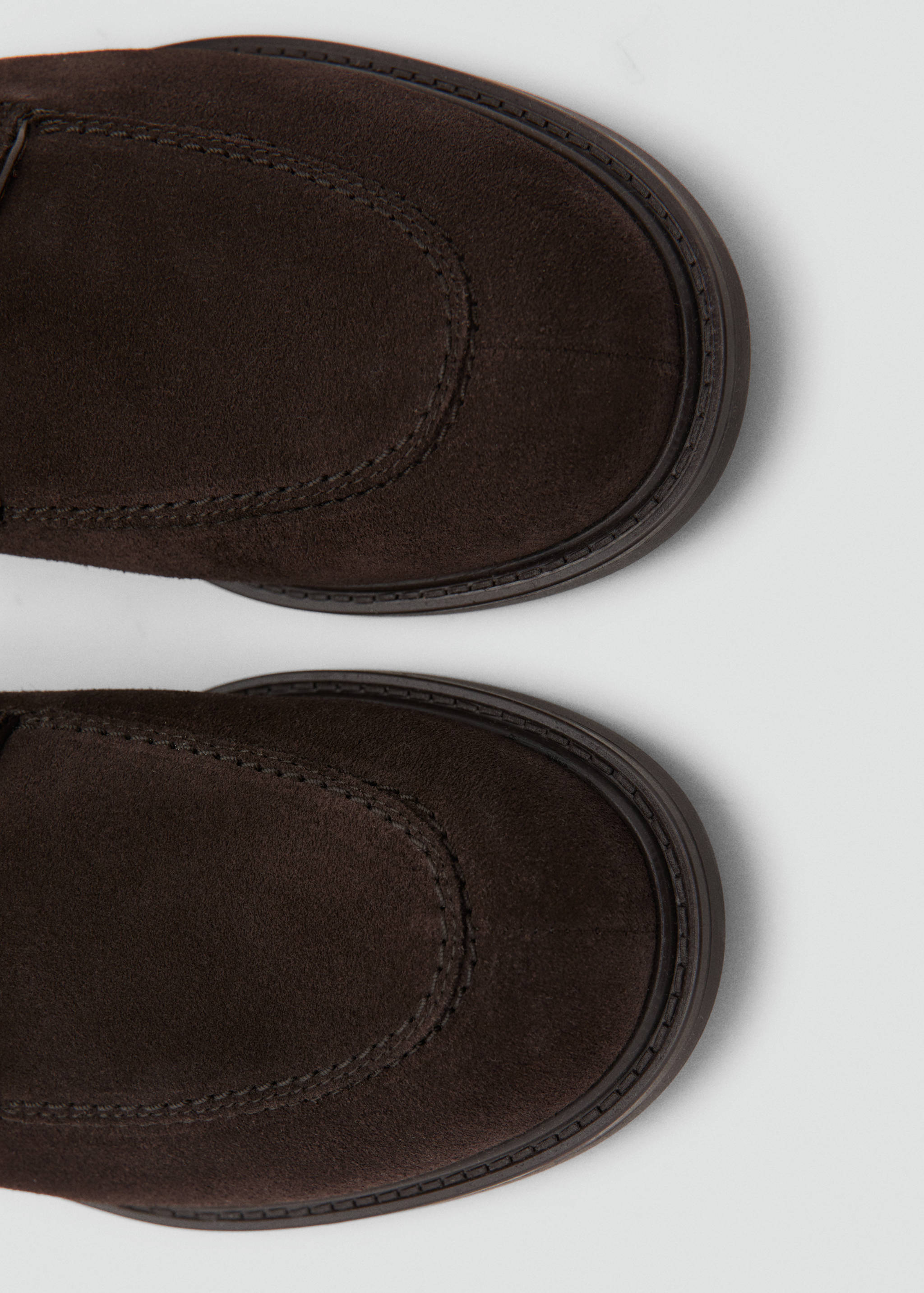 Костюмные туфли из натурального спилка - Деталь изделия 2