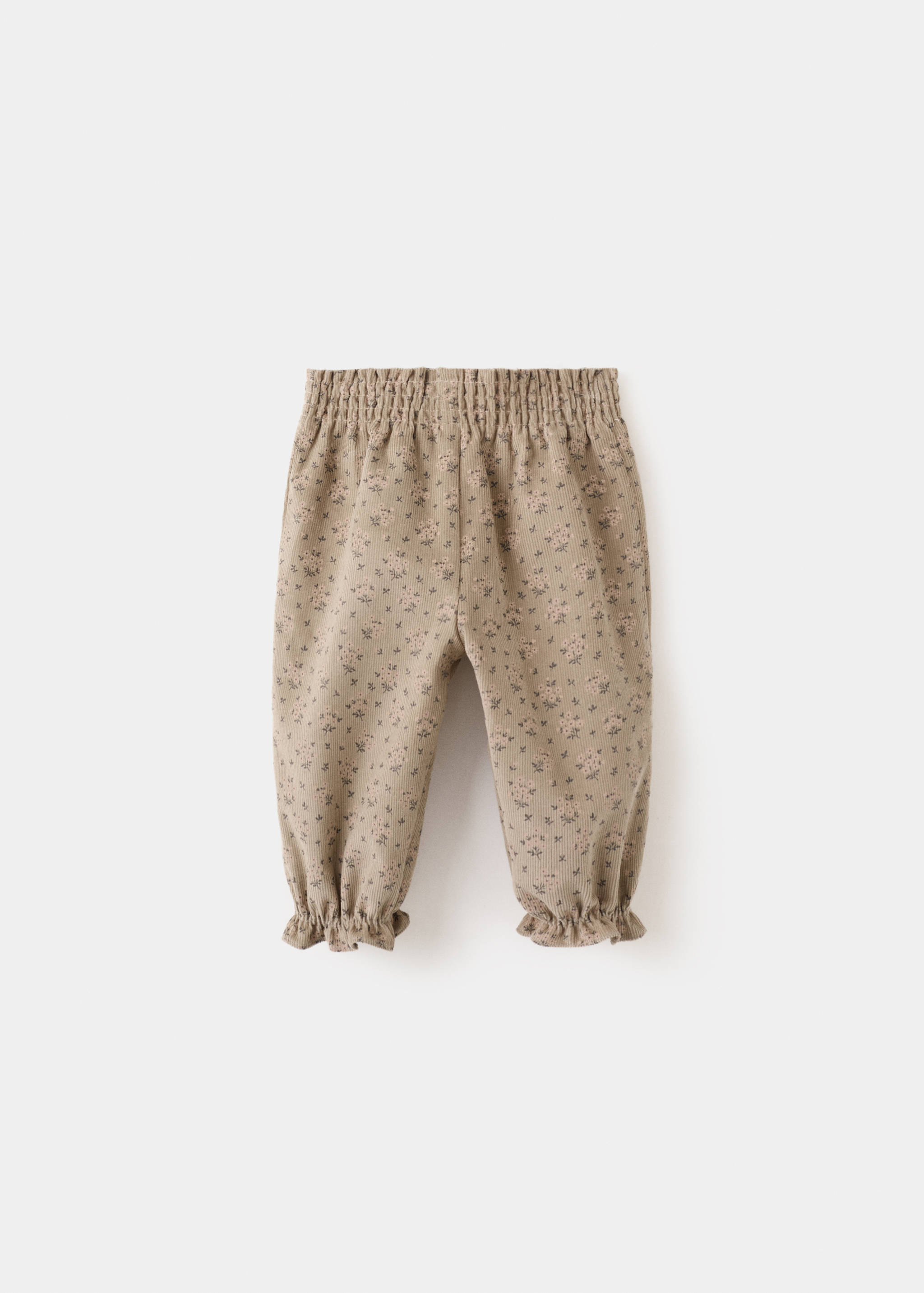 Flowers cotton trousers - Article without model