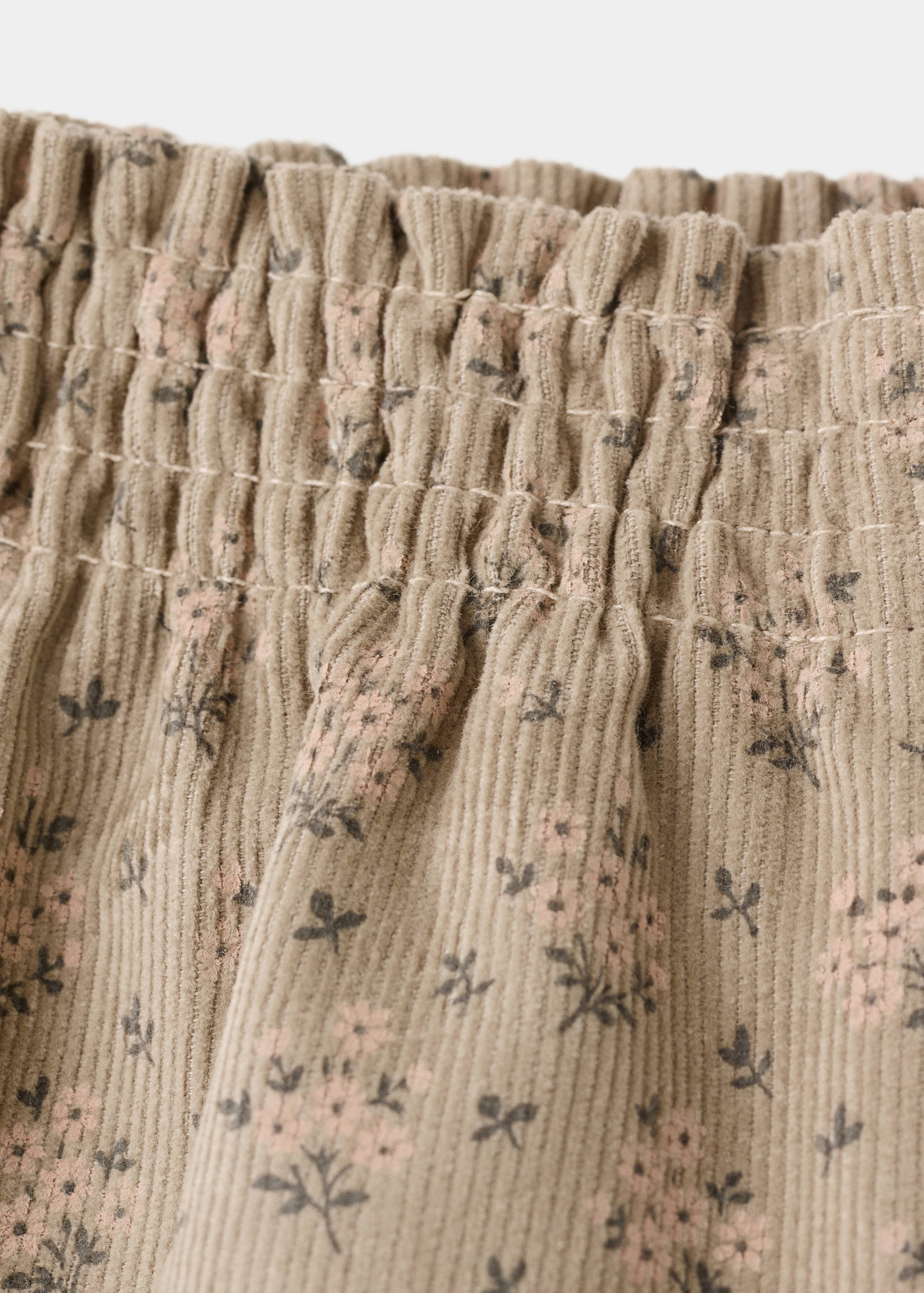 Flowers cotton trousers - Details of the article 8