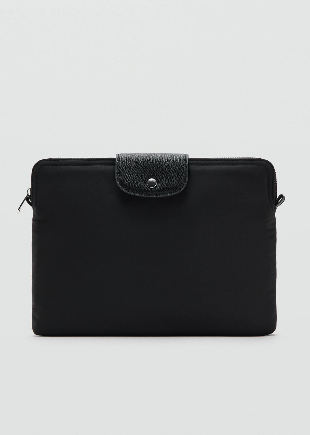 Nylon laptop case — Black