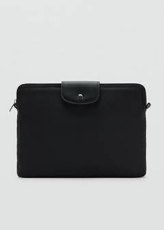 Nylon laptop case — Black 1
