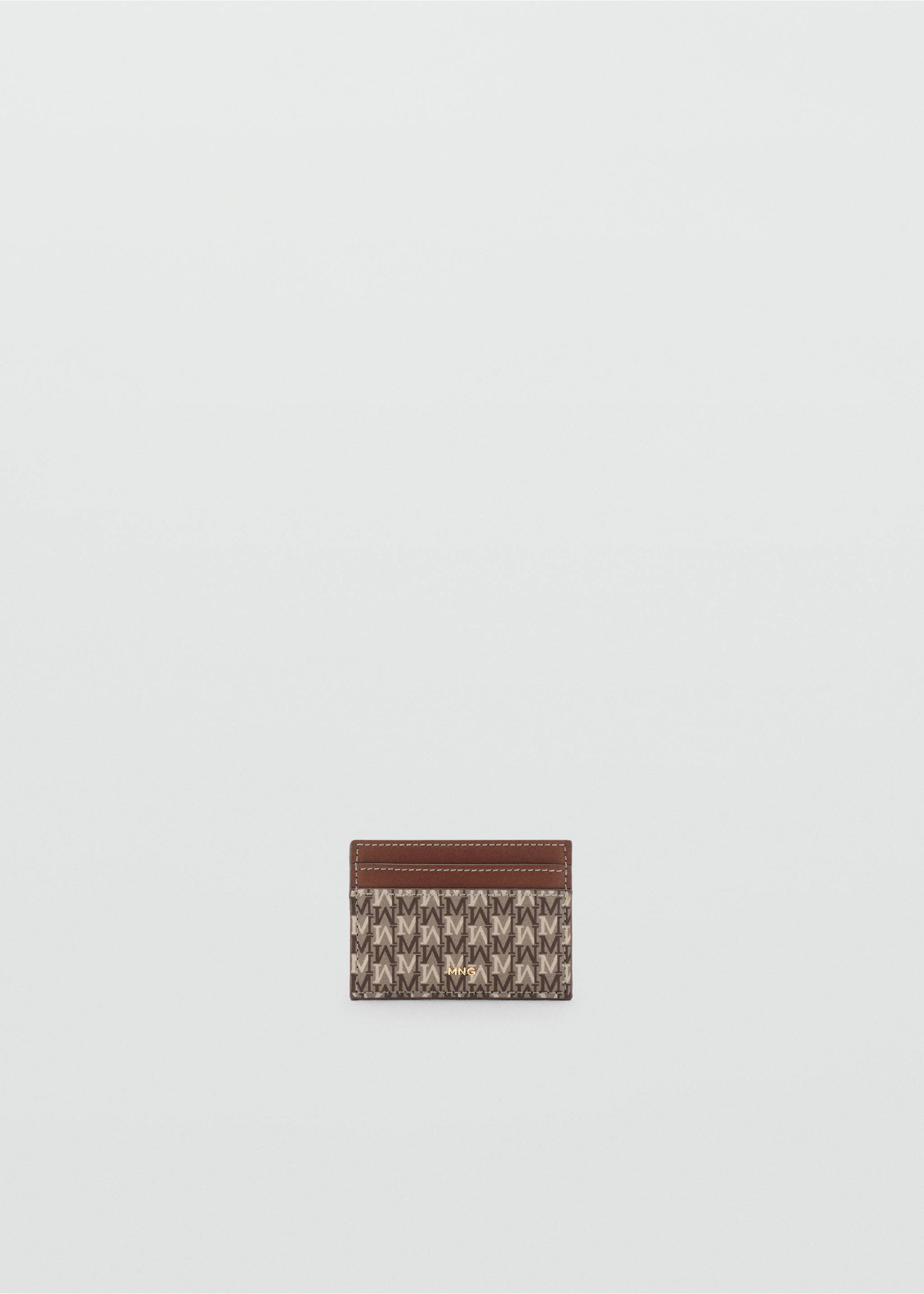 Card holder with printed logo - Article without model, Leather. Ref: 27061339-00.