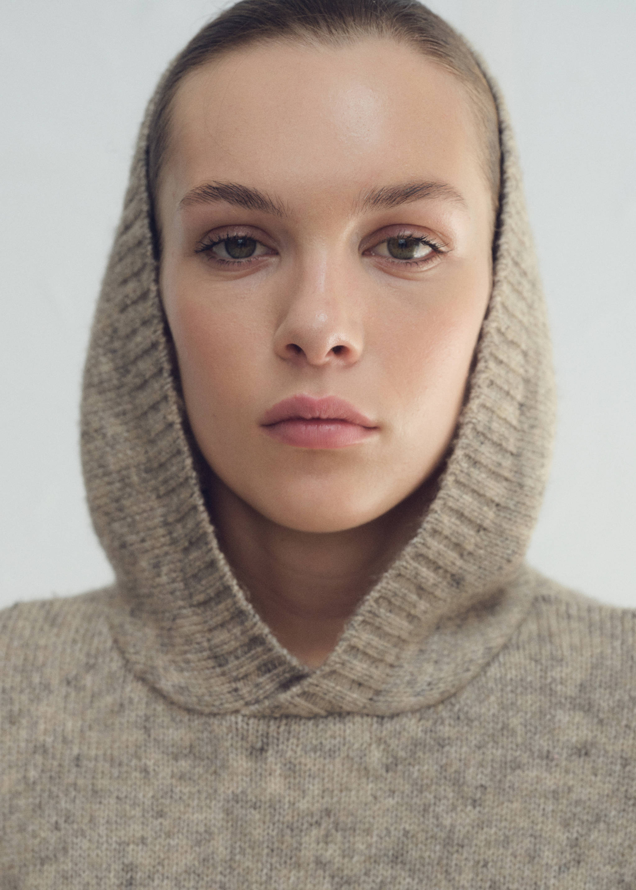 Combined shirt sweater - Details of the article 1