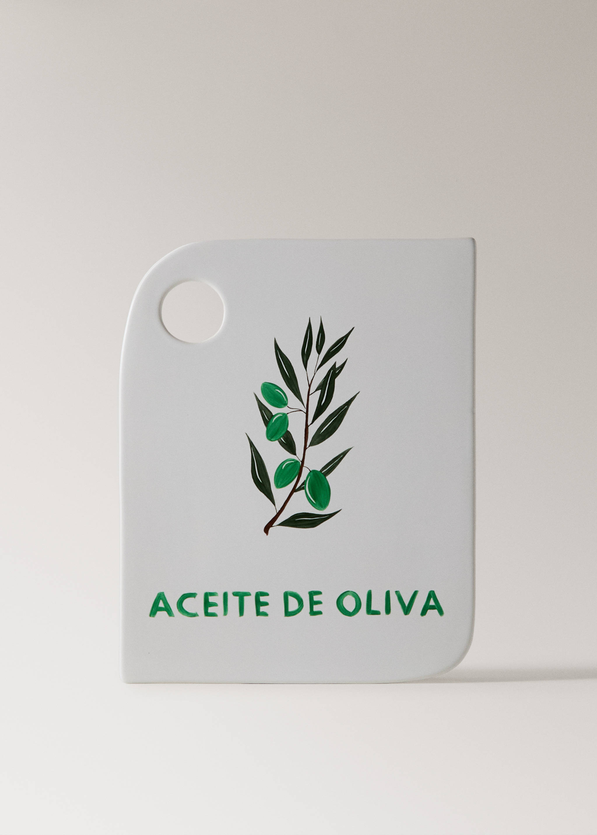 Grande planche à découper au design peint à la main - Article sans modèle