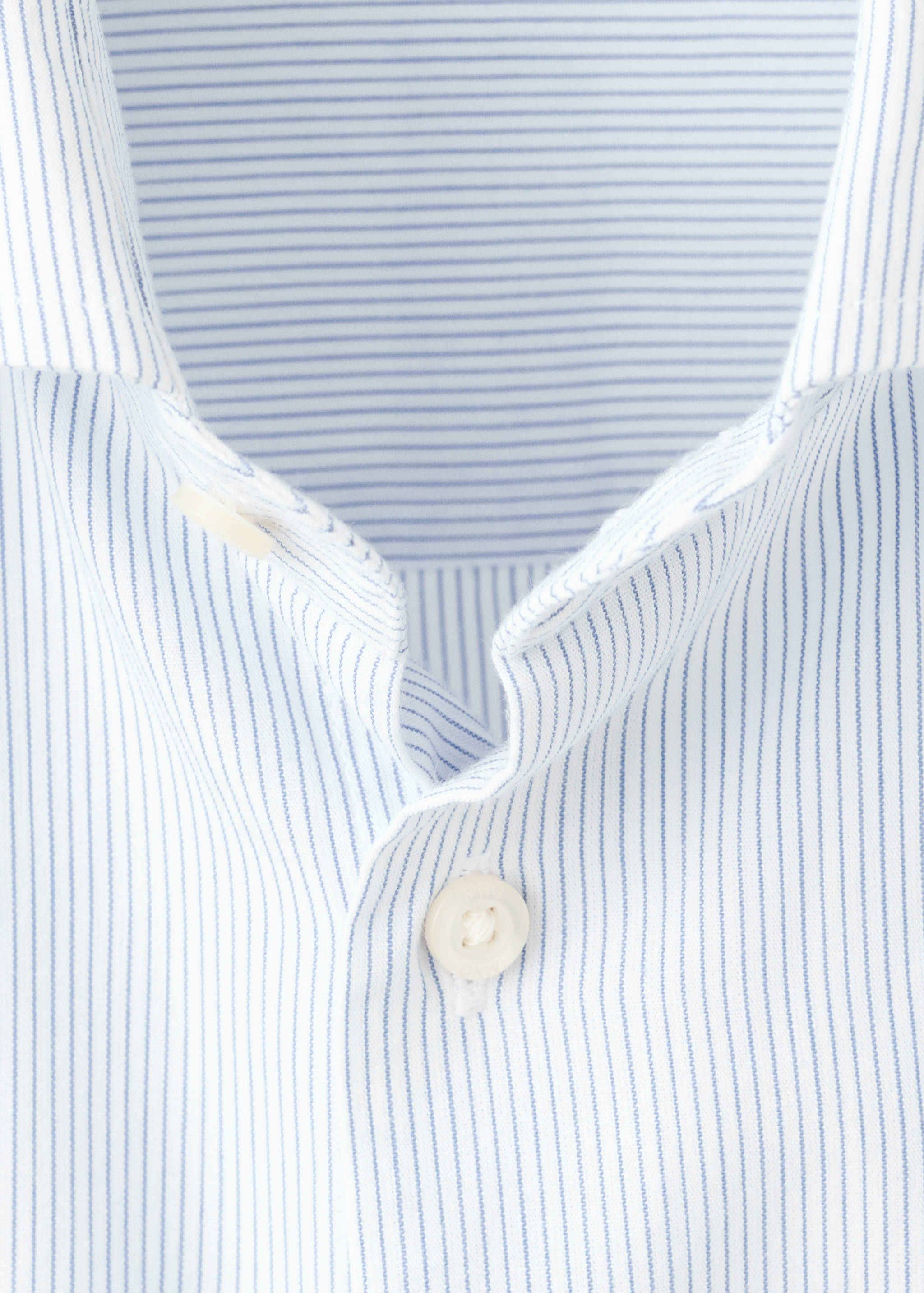 Classic-fit striped shirt - Details of the article 8