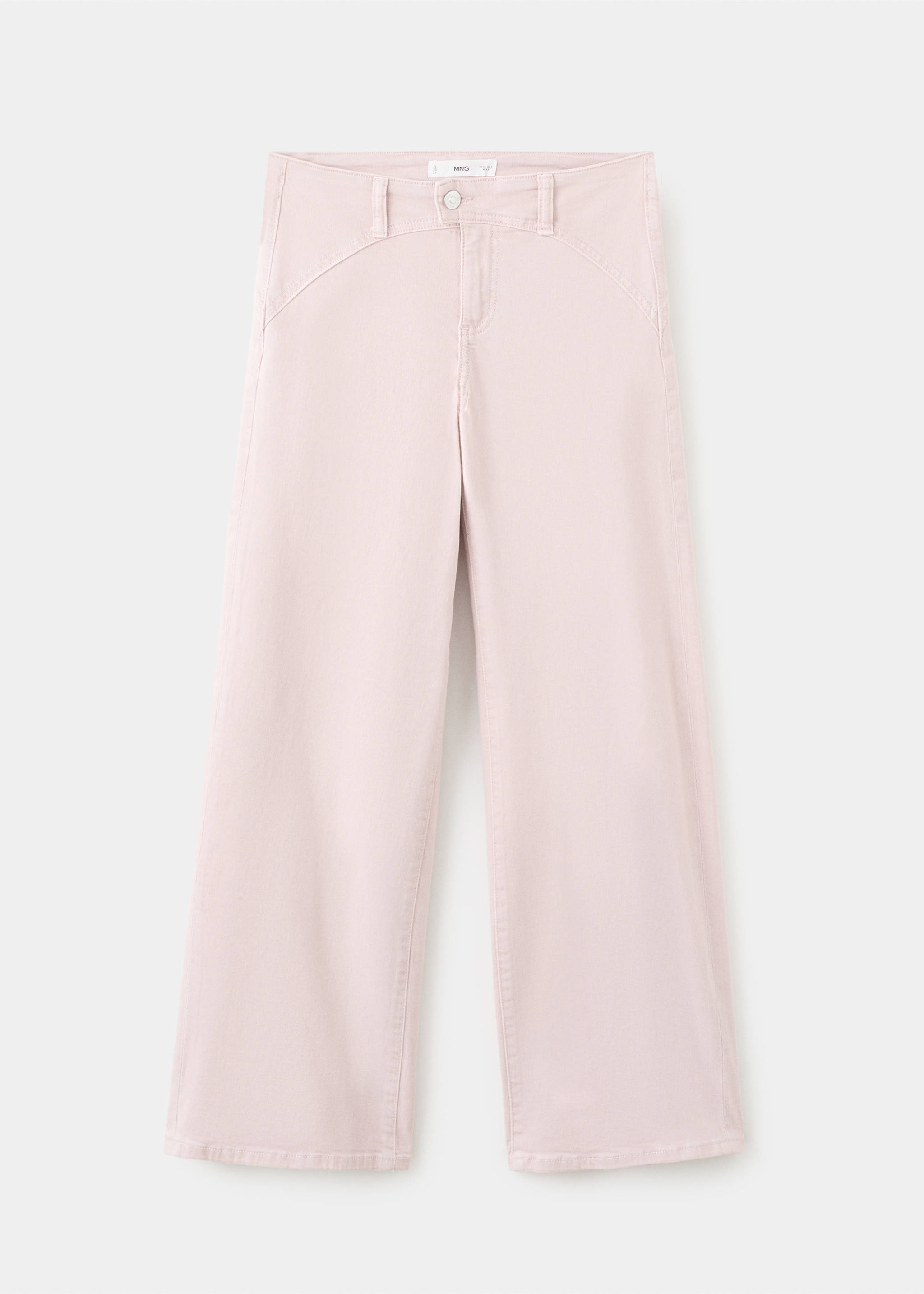 Straight low waist jeans - Article without model, Pink. Ref: 27061513-00.