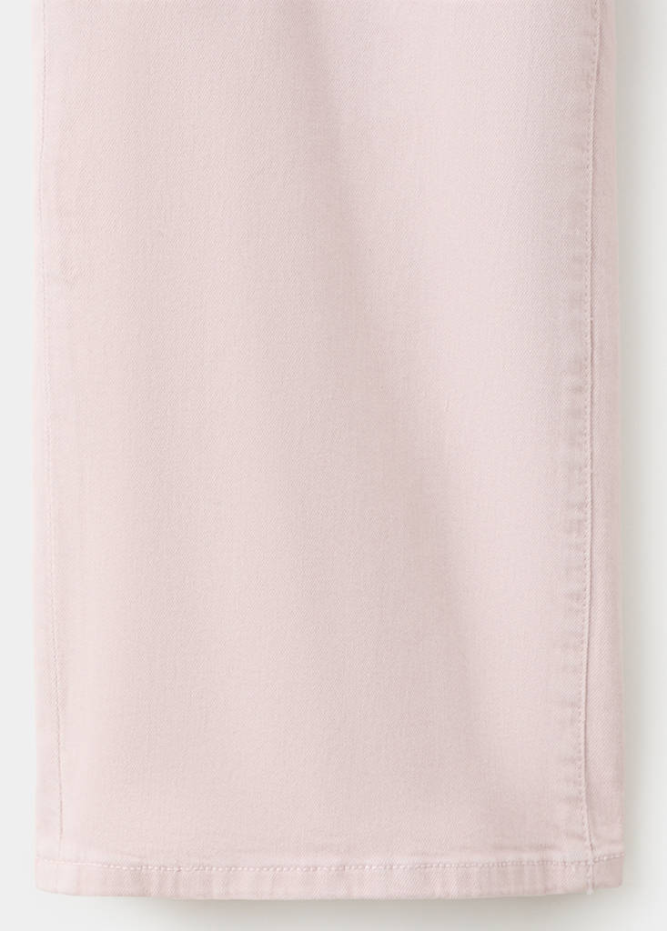 Straight low waist jeans — Pink