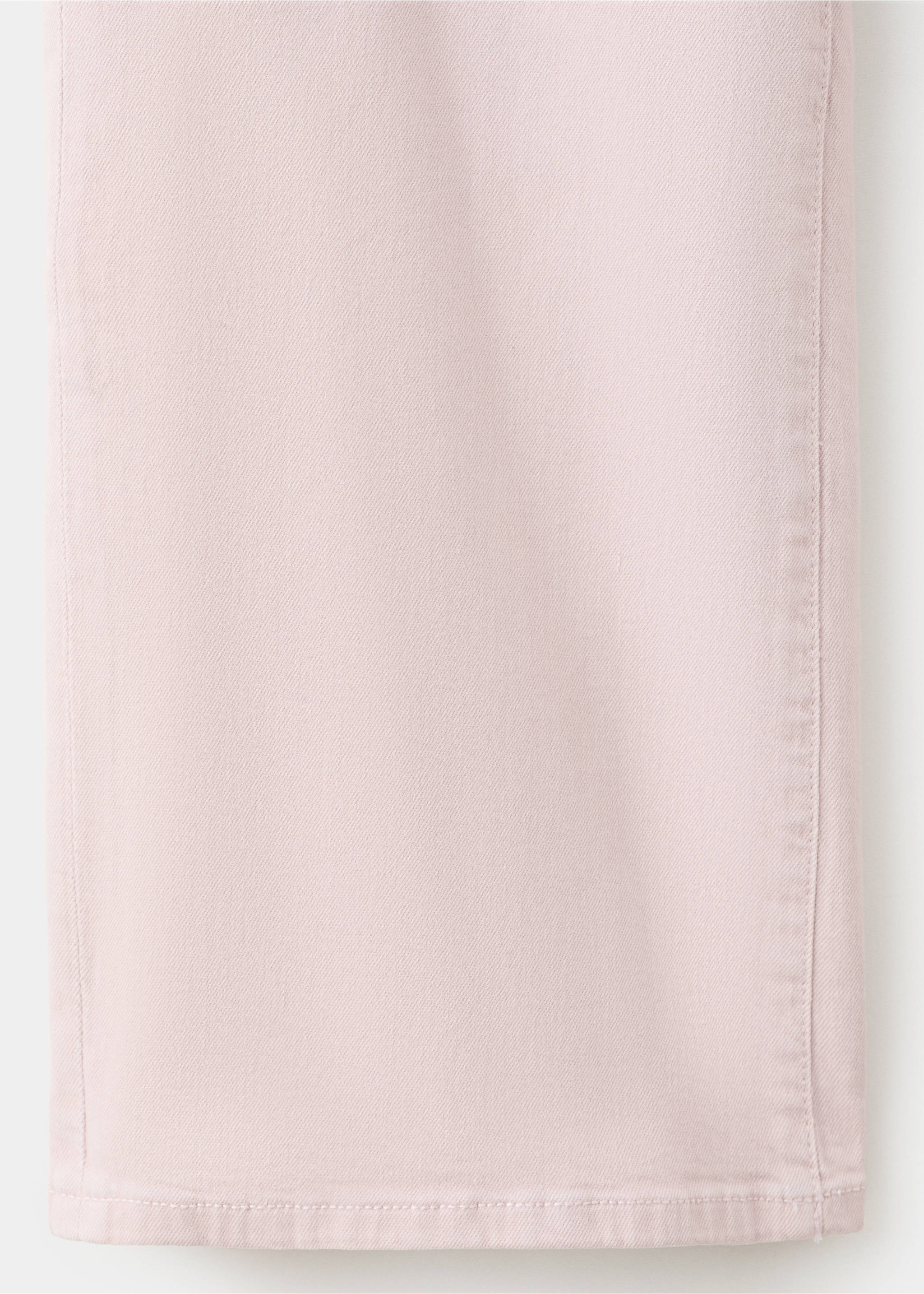 Straight low waist jeans - Details of the article 0, Pink. Ref: 27061513-00.