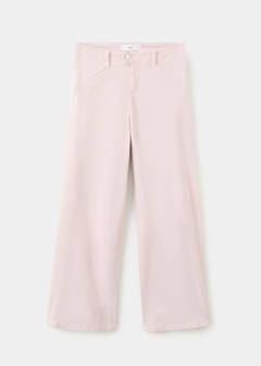 Straight low waist jeans — Pink 4