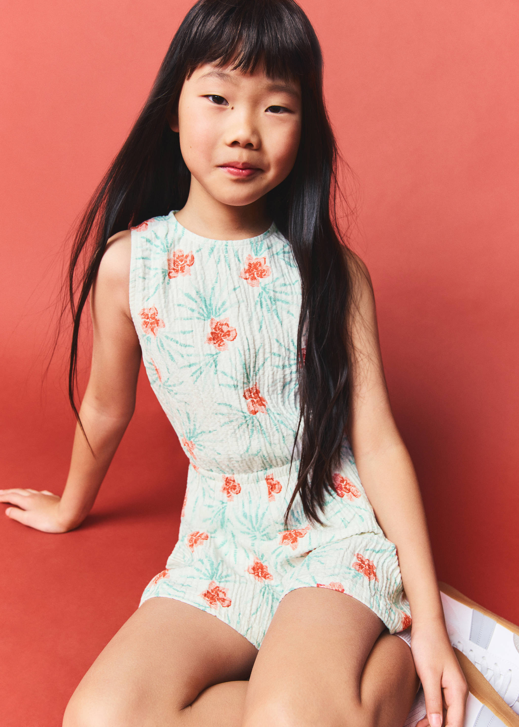 Mono corto estampado - Plano medio