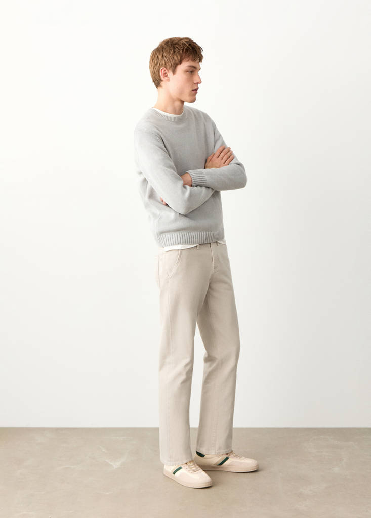 Regular-fit jeans — Beige