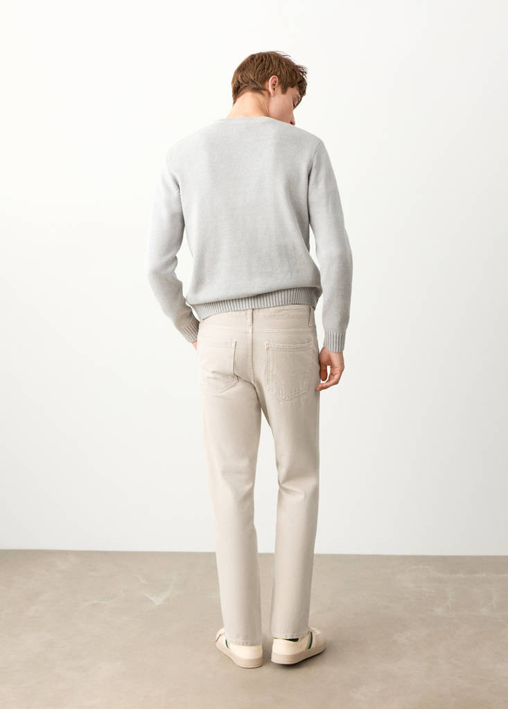 Regular-fit jeans — Beige