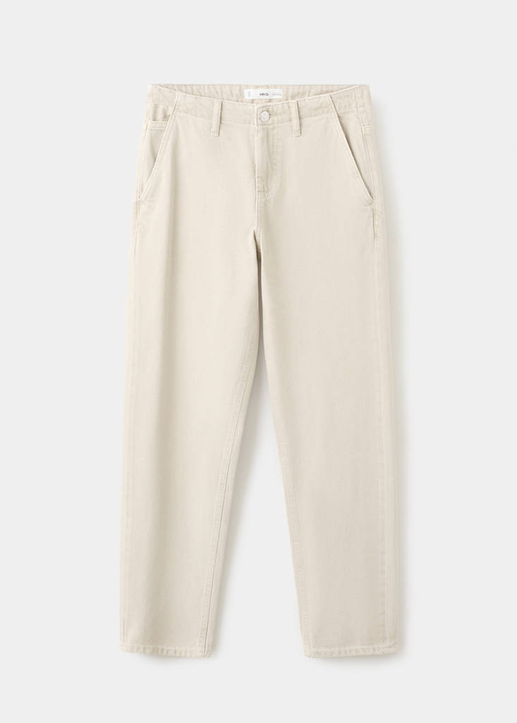 Regular-fit jeans — Beige