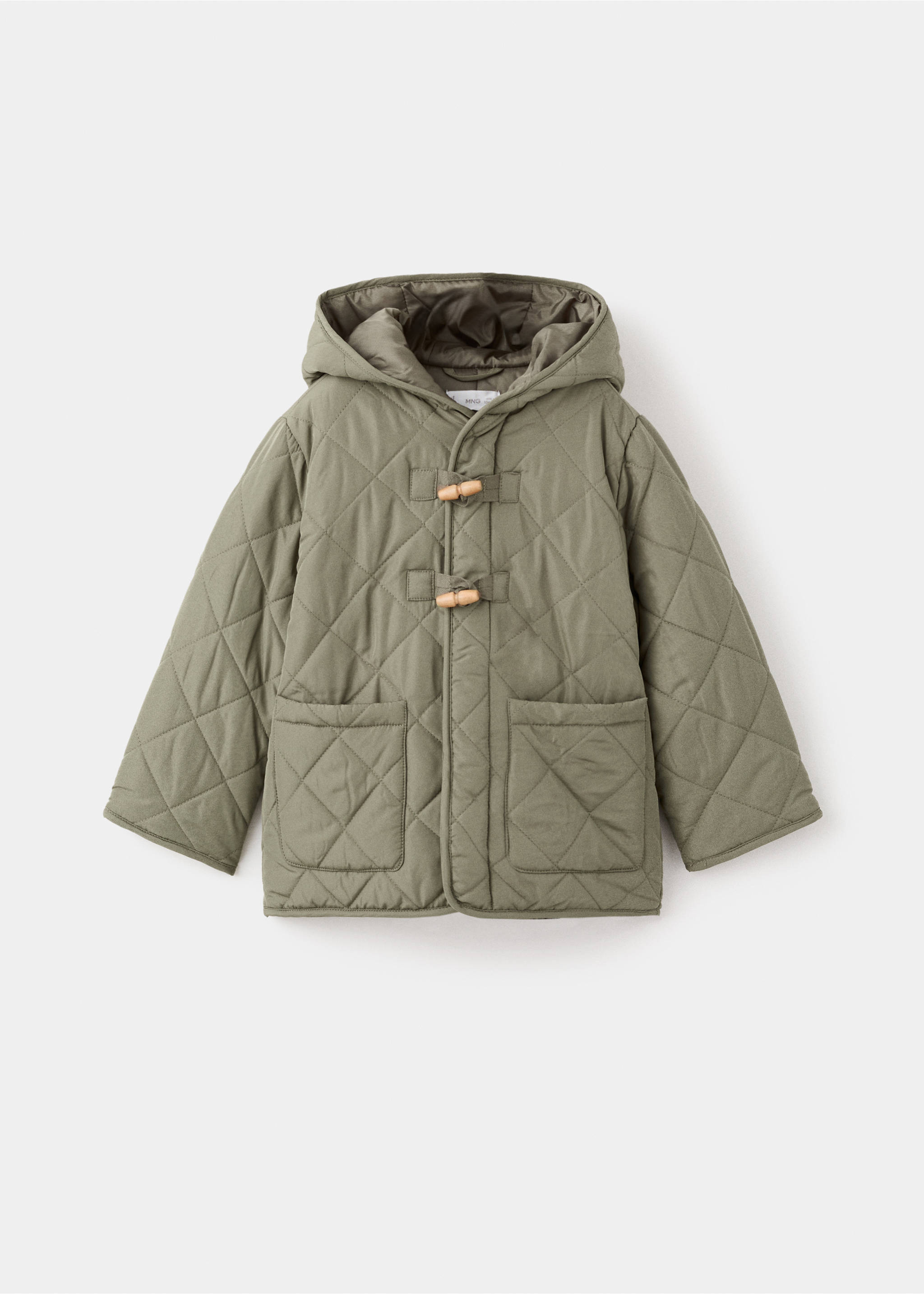 Anorak capucha botones trenca - Artículo sin modelo, Khaki. Ref: 27061519-00.