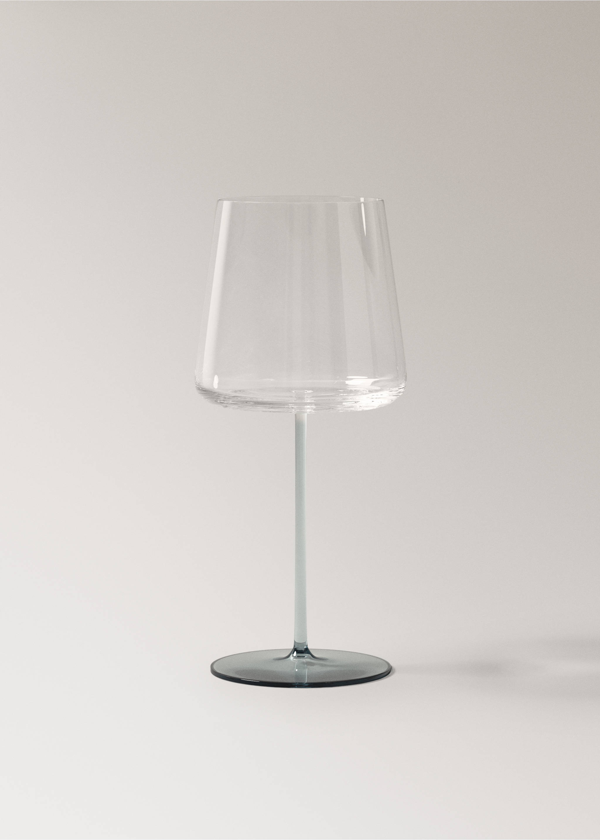 Coloured base crystalline glass - Article without model, Blue. Ref: 27061521-00.