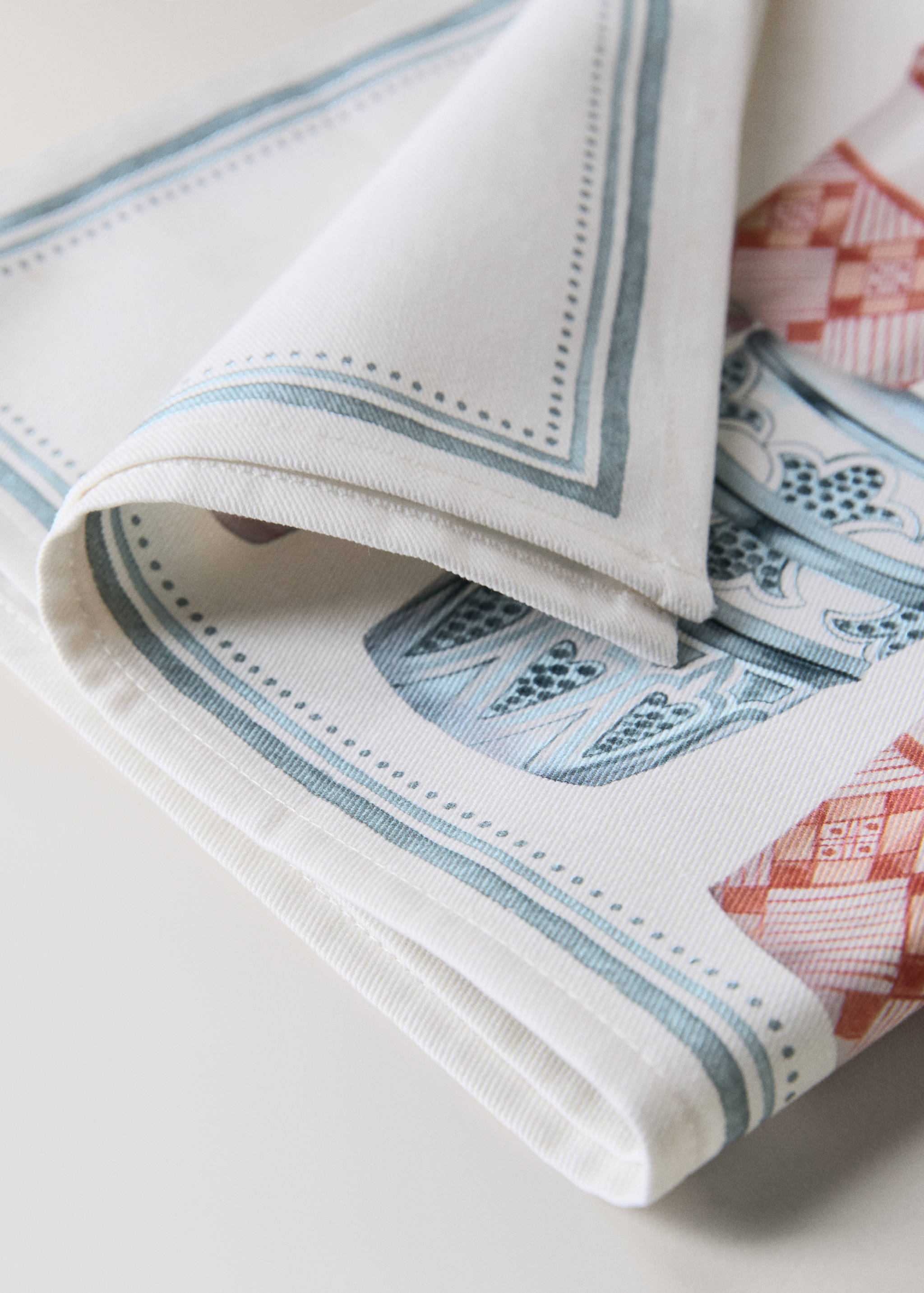 Cotton napkins Moroccan-style tumblers - Details of the article 2