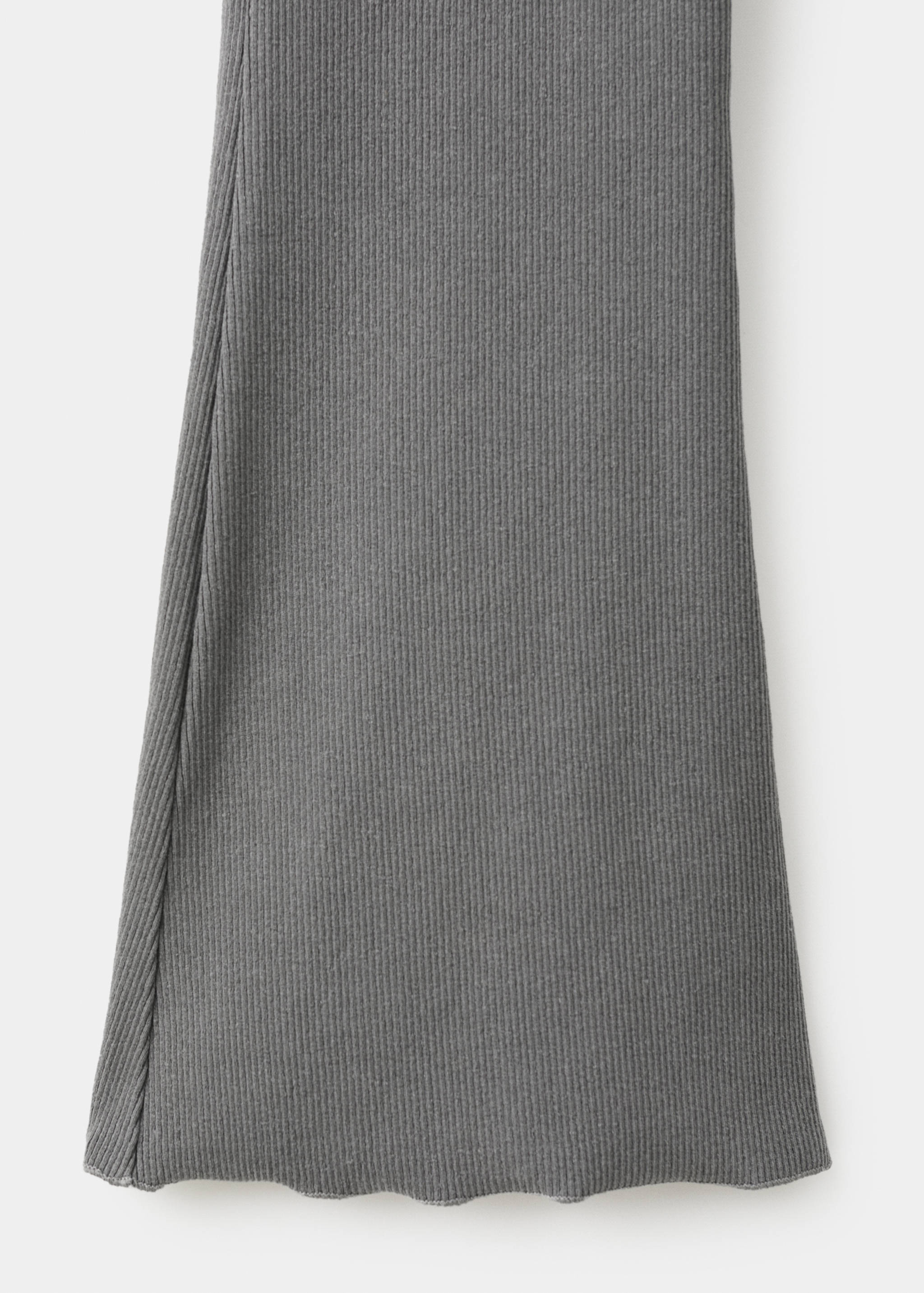 Ribbed flared leggings - Details of the article 8