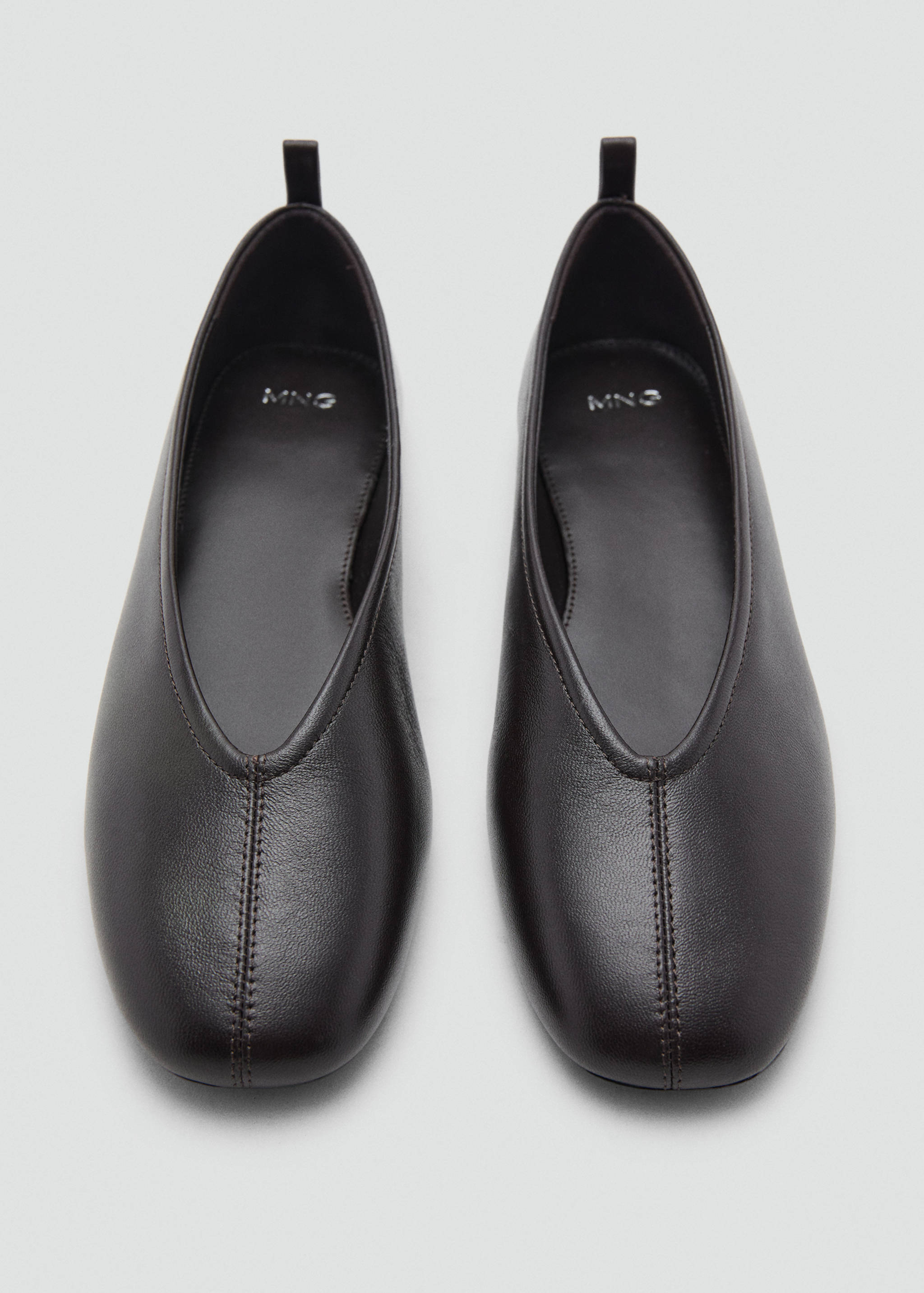 Leather flat shoes - Details of the article 1