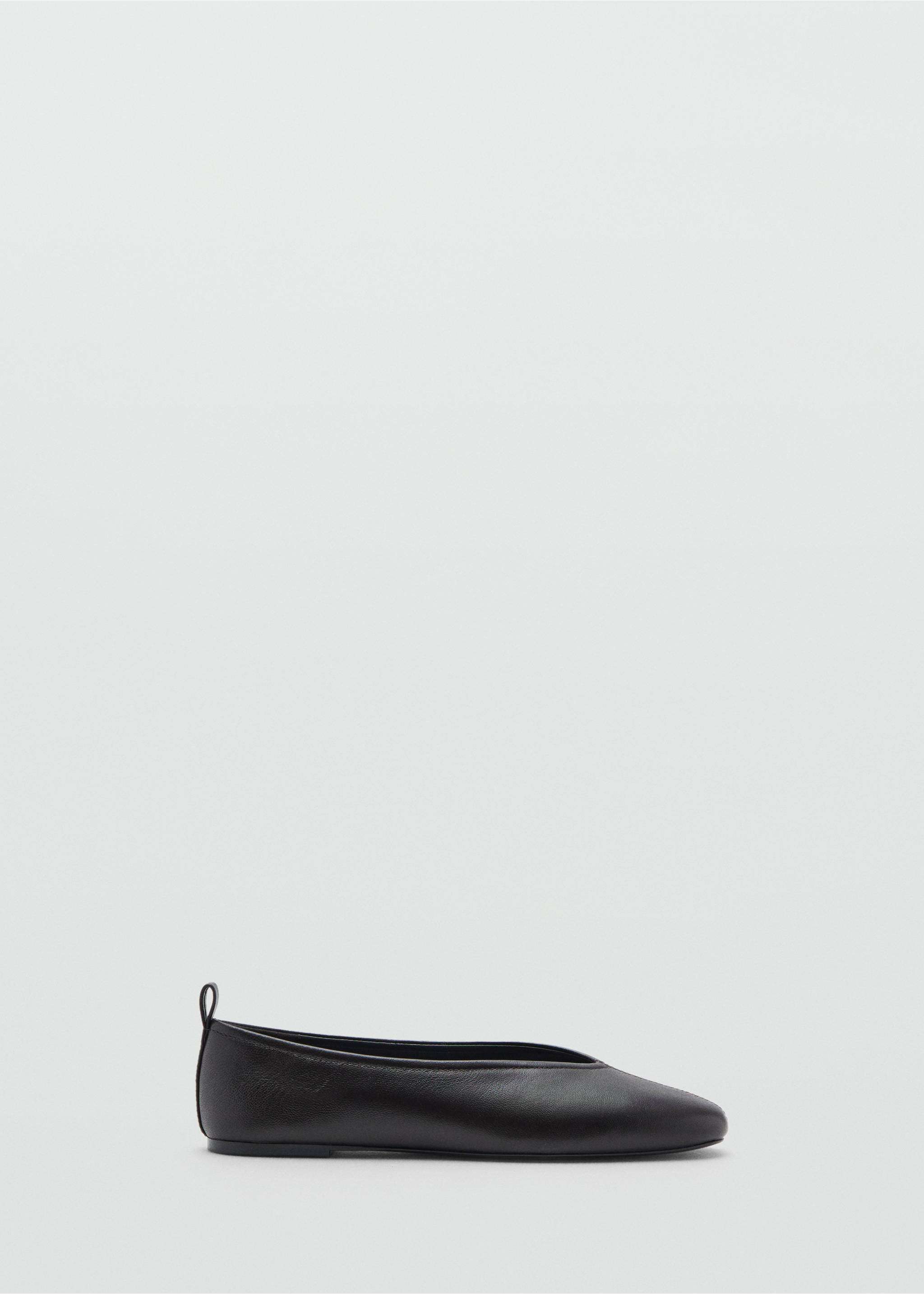 Chaussures plates cuir - Article sans modèle, Chocolat. Ref: 27062547-00.