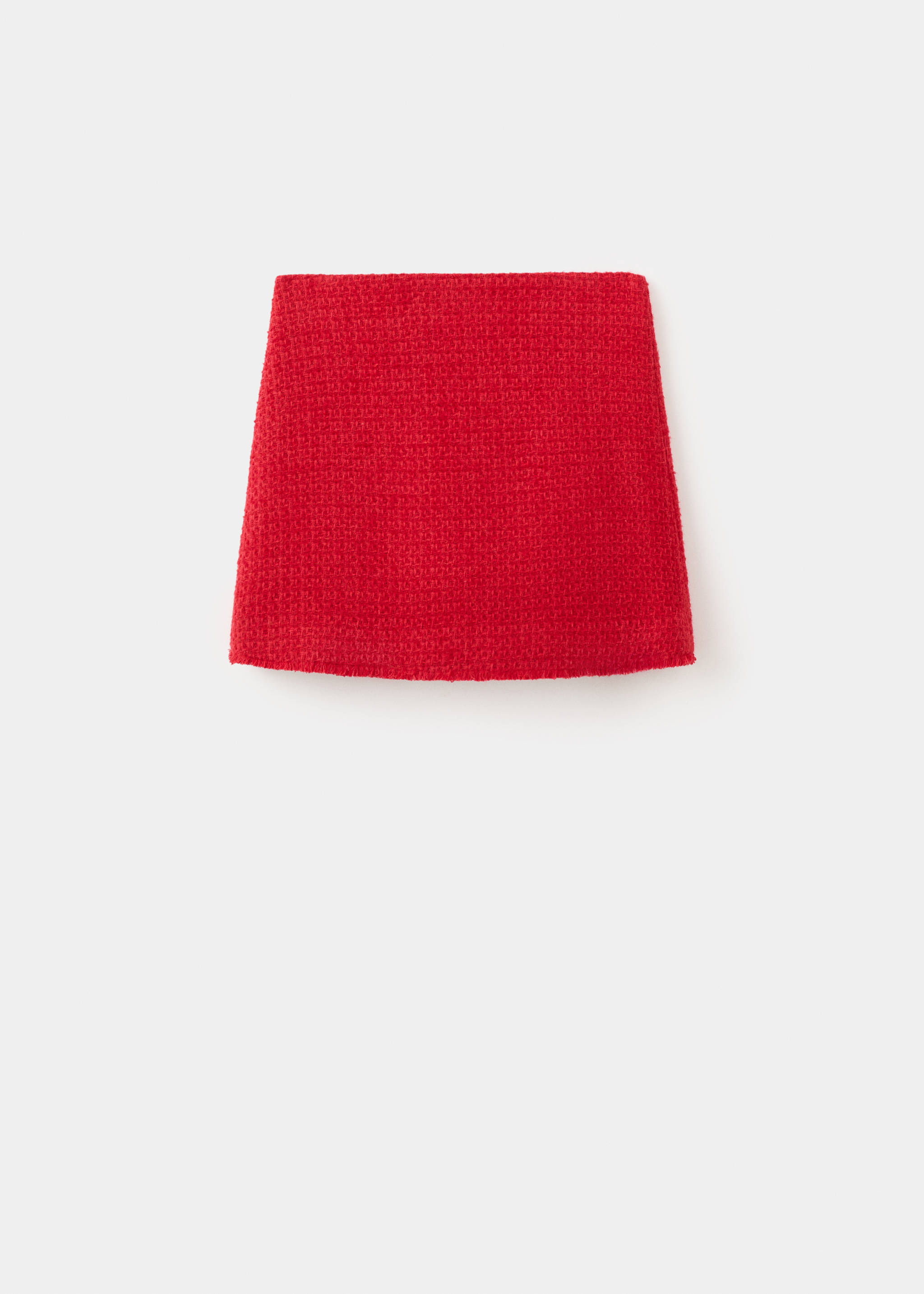 Short tweed skirt - Article without model
