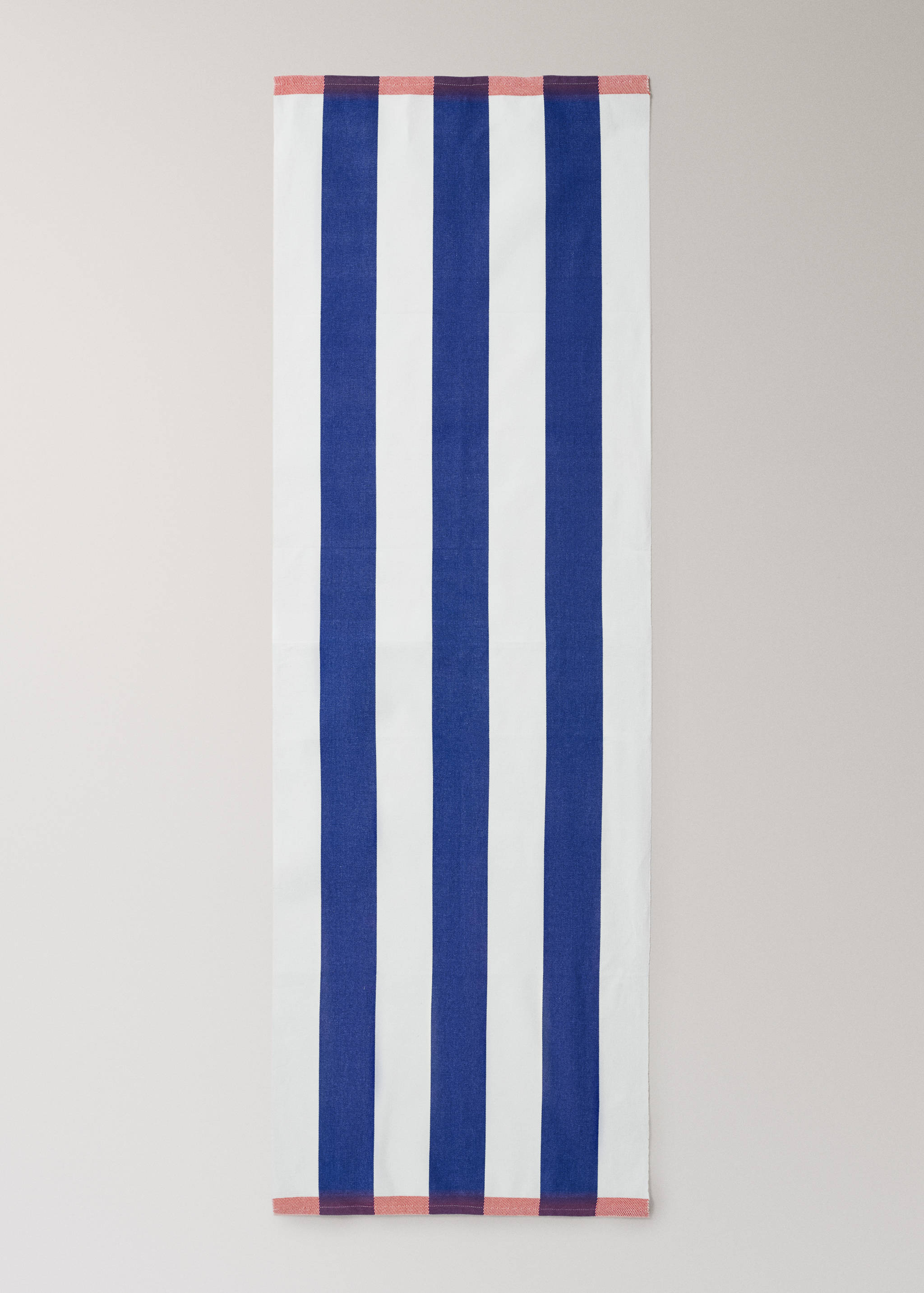 Běhoun na stůl s potiskem pruhů 100% bavlna - Detail zboží 3