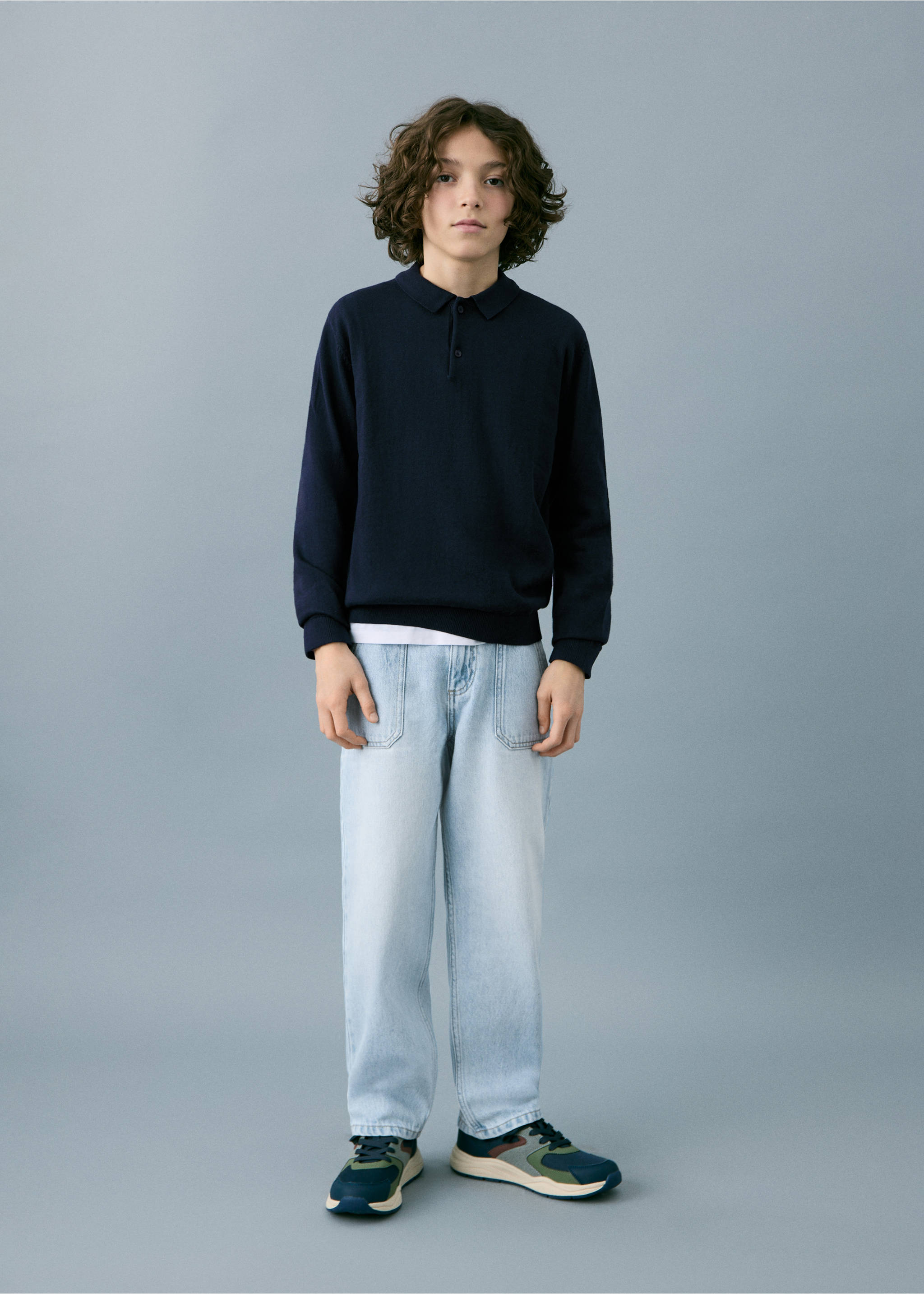 Jeans utility - Plano general, Azul claro. Ref: 27062888-00.