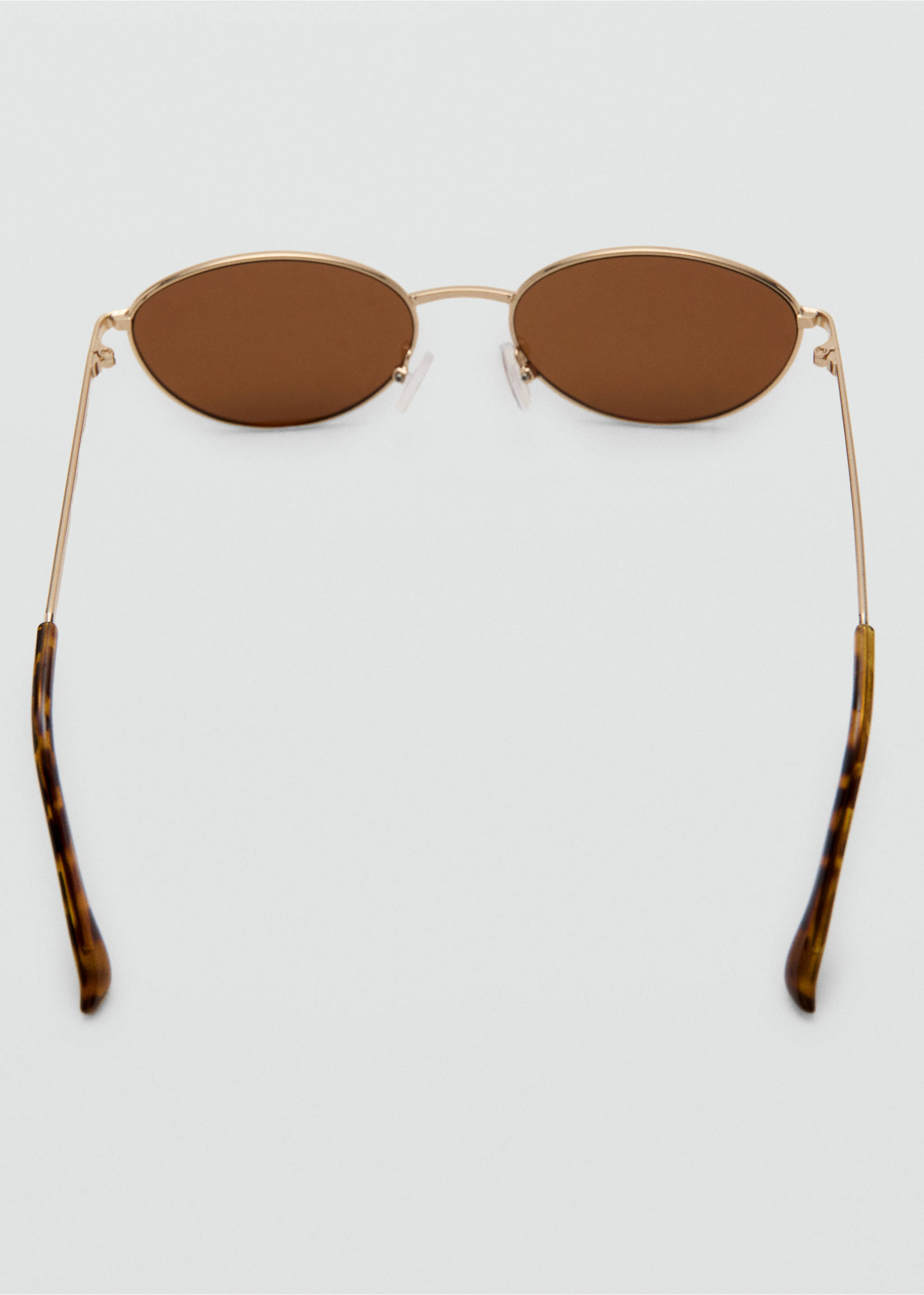 Metallic frame sunglasses - Details of the article 1, Gold. Ref: 27062889-00.