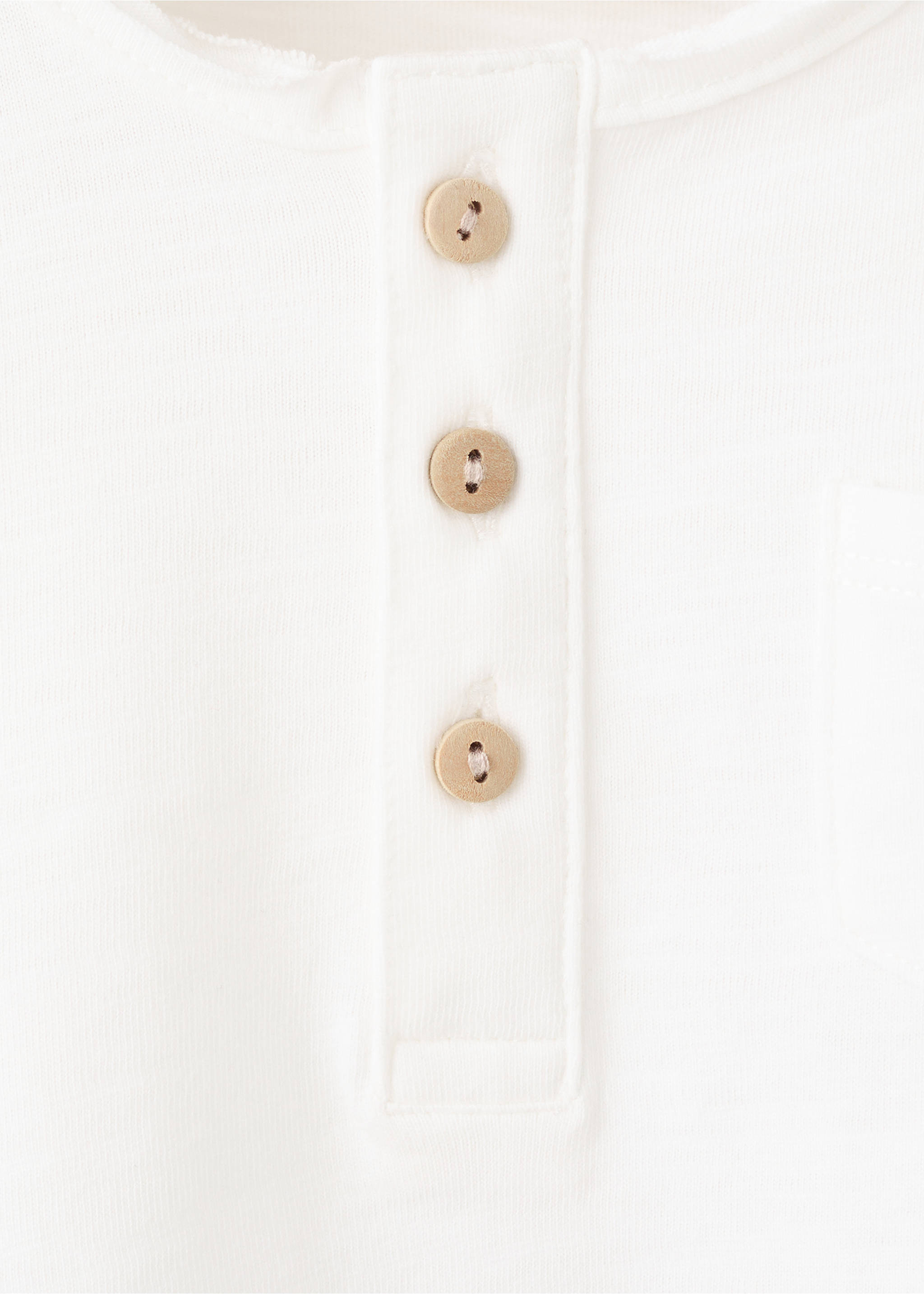 Samarreta 100% cotó - Detall de l'article 8, Blanc trencat. Ref: 27062897-00.