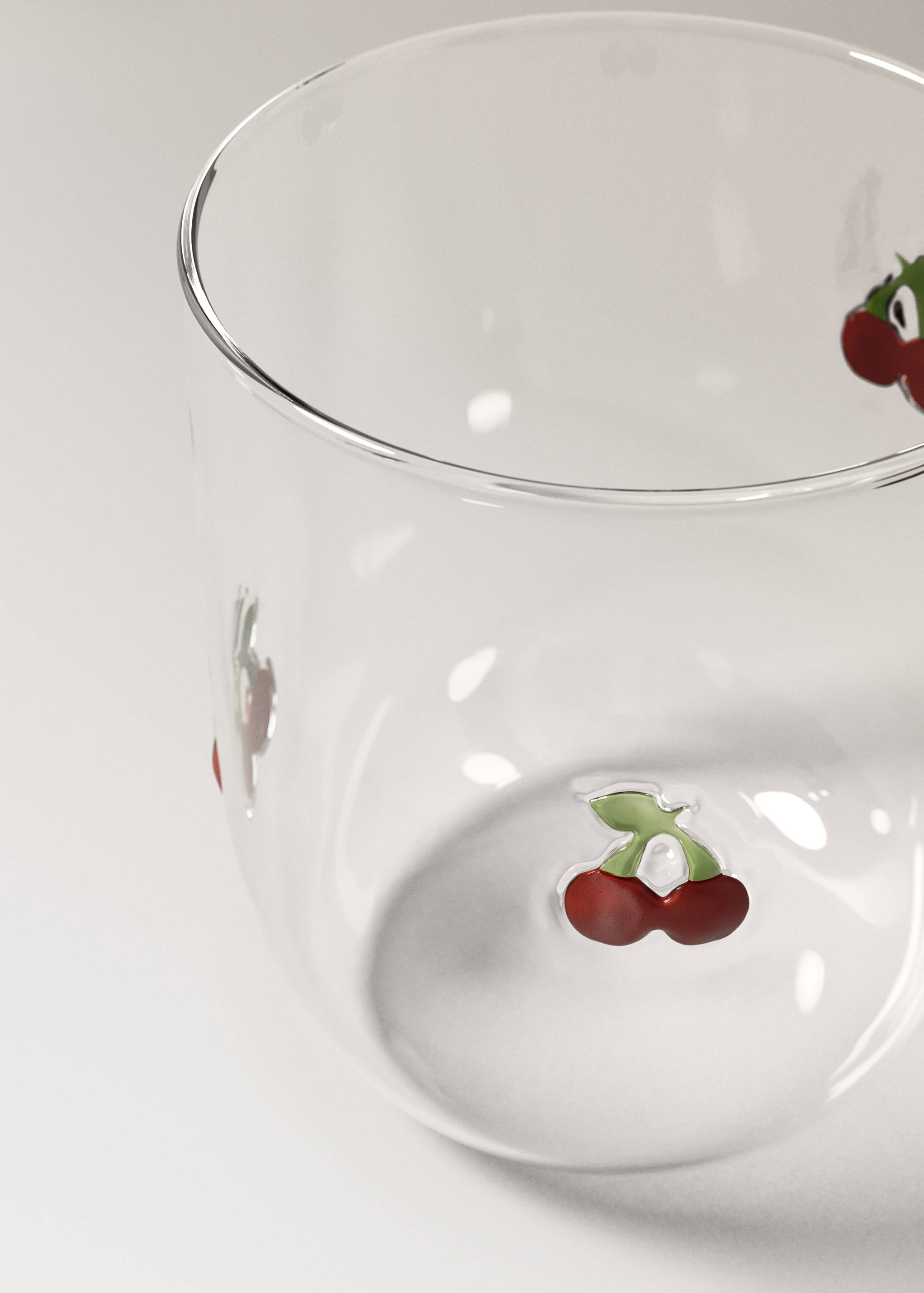 Borosilicate glass with fruit design - Details of the article 1