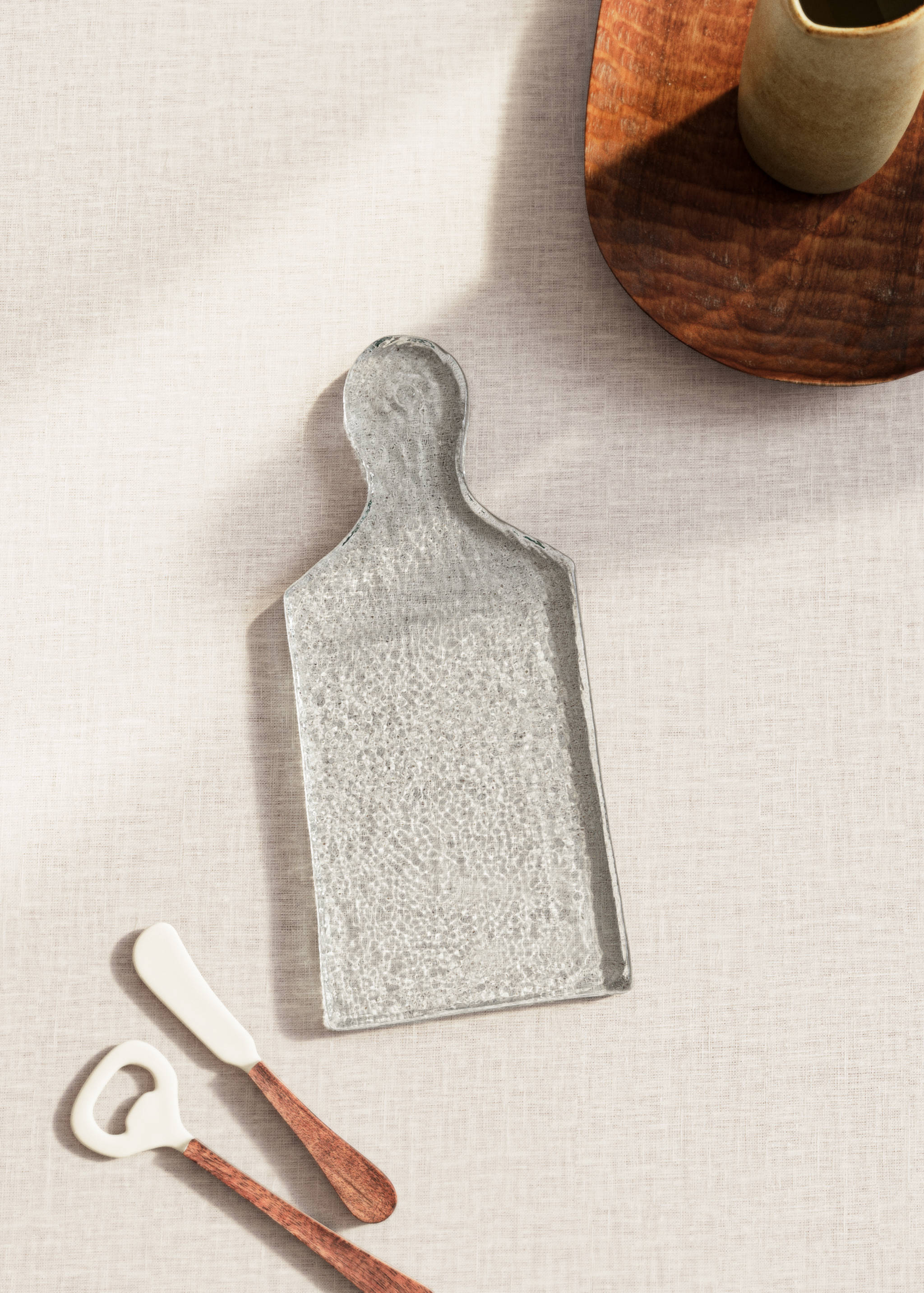 Small glass cutting board - General plane