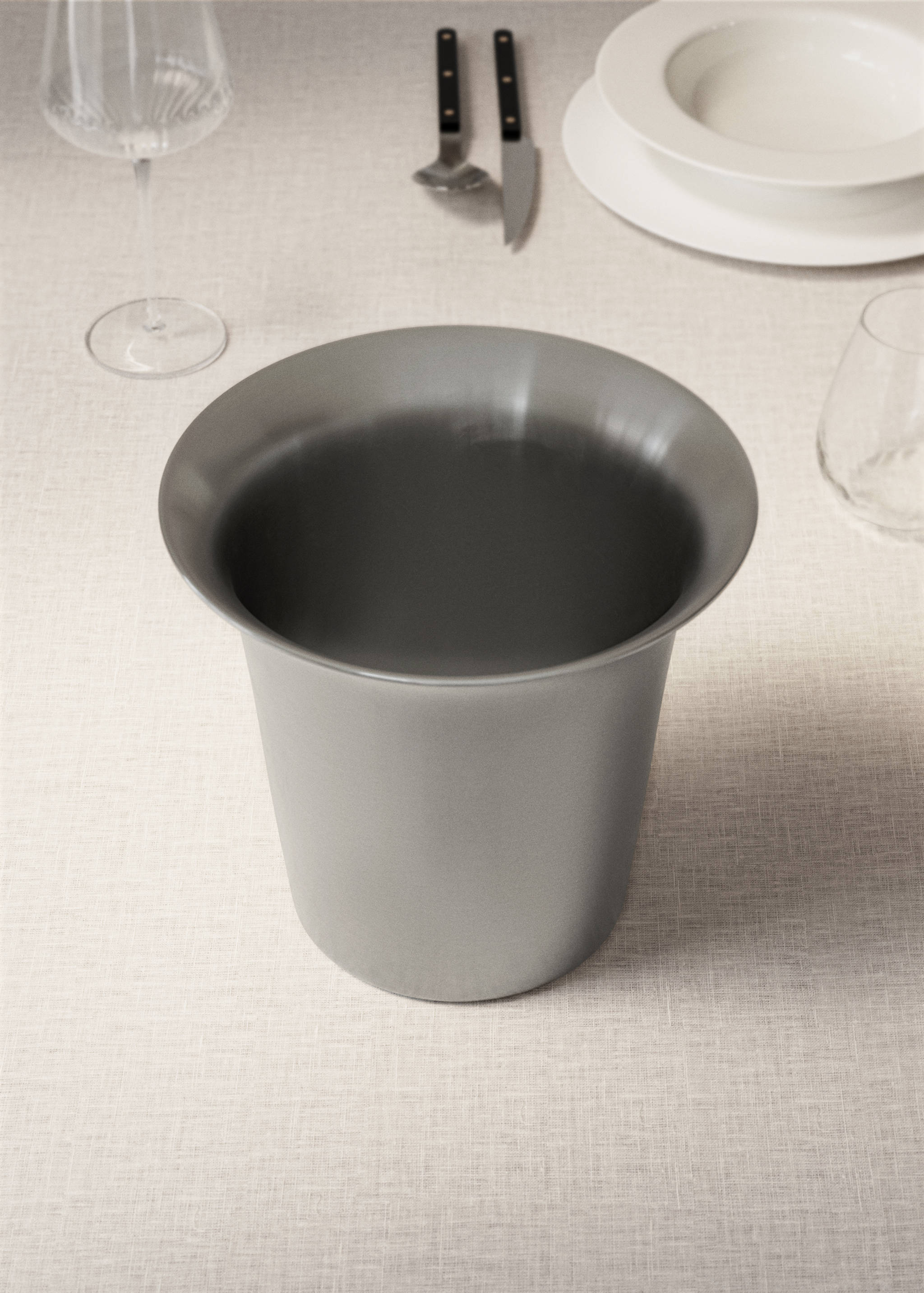 Stainless steel bottle rack - General plane