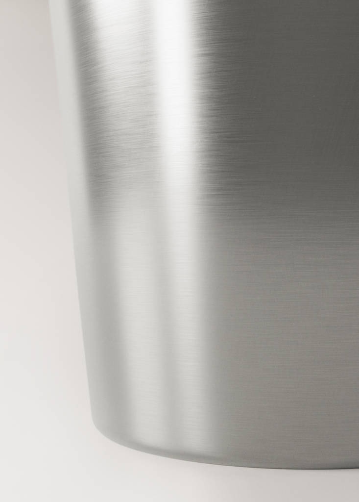 Stainless steel bottle rack — Silver