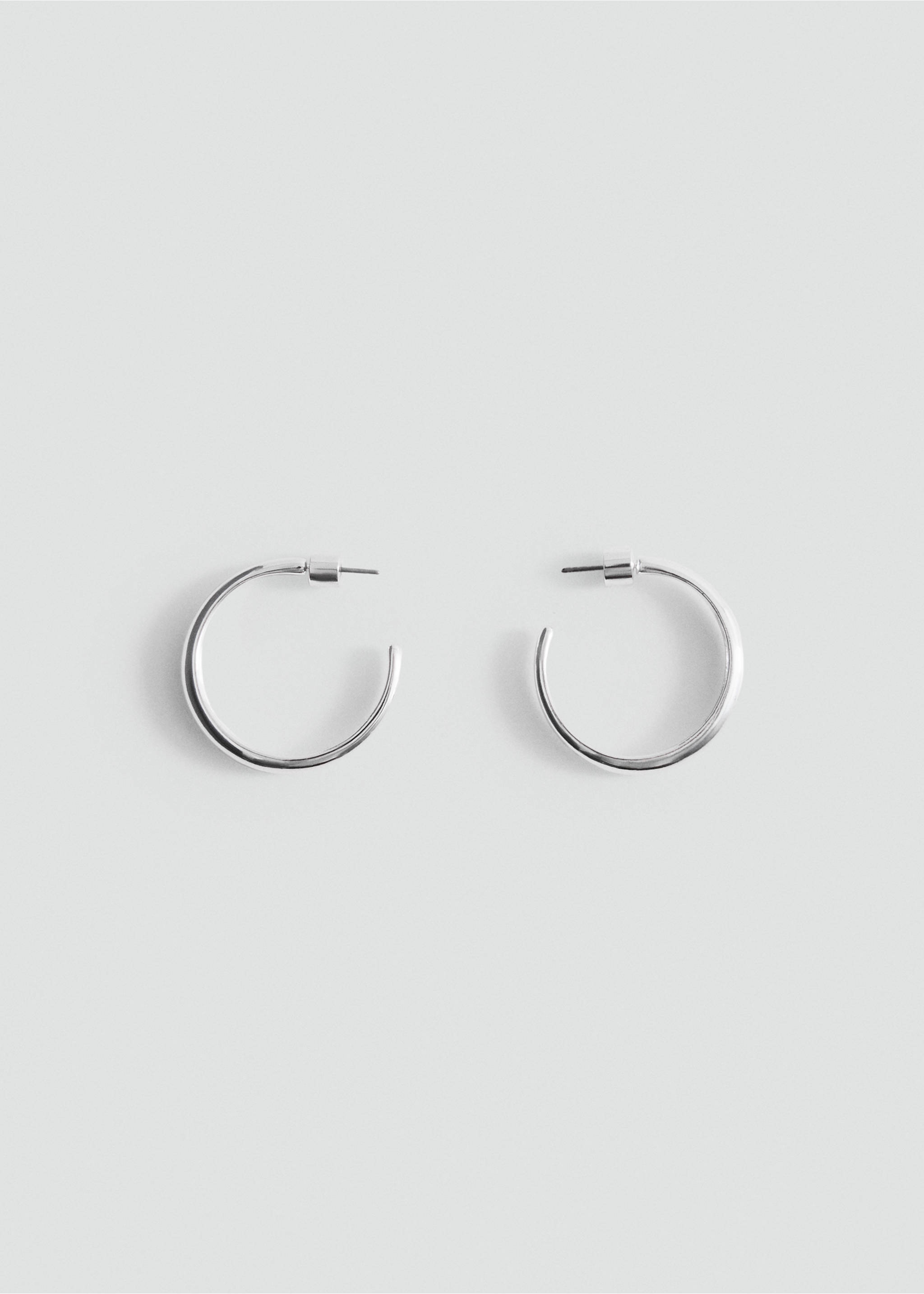 Hoop earrings - Article without model, Silver. Ref: 27062924-00.