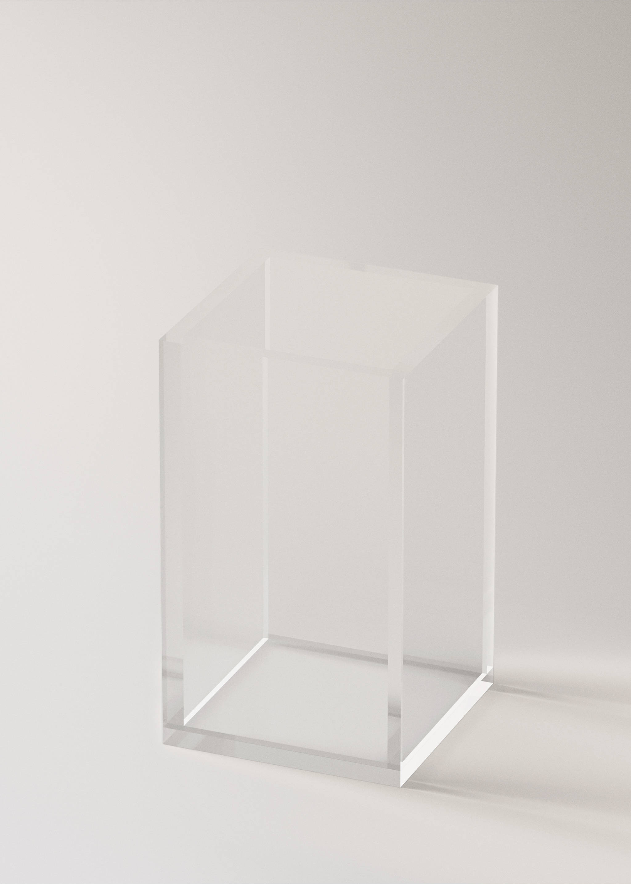 Acrylic toothbrush cup - Details of the article 1, Ice Grey. Ref: 27063275-00.