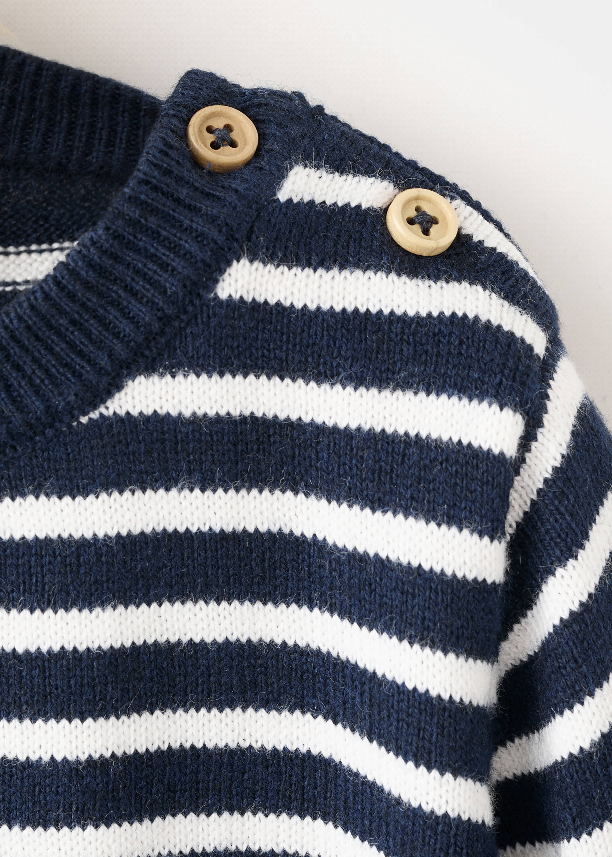 Knit striped sweater - Details of the article 8