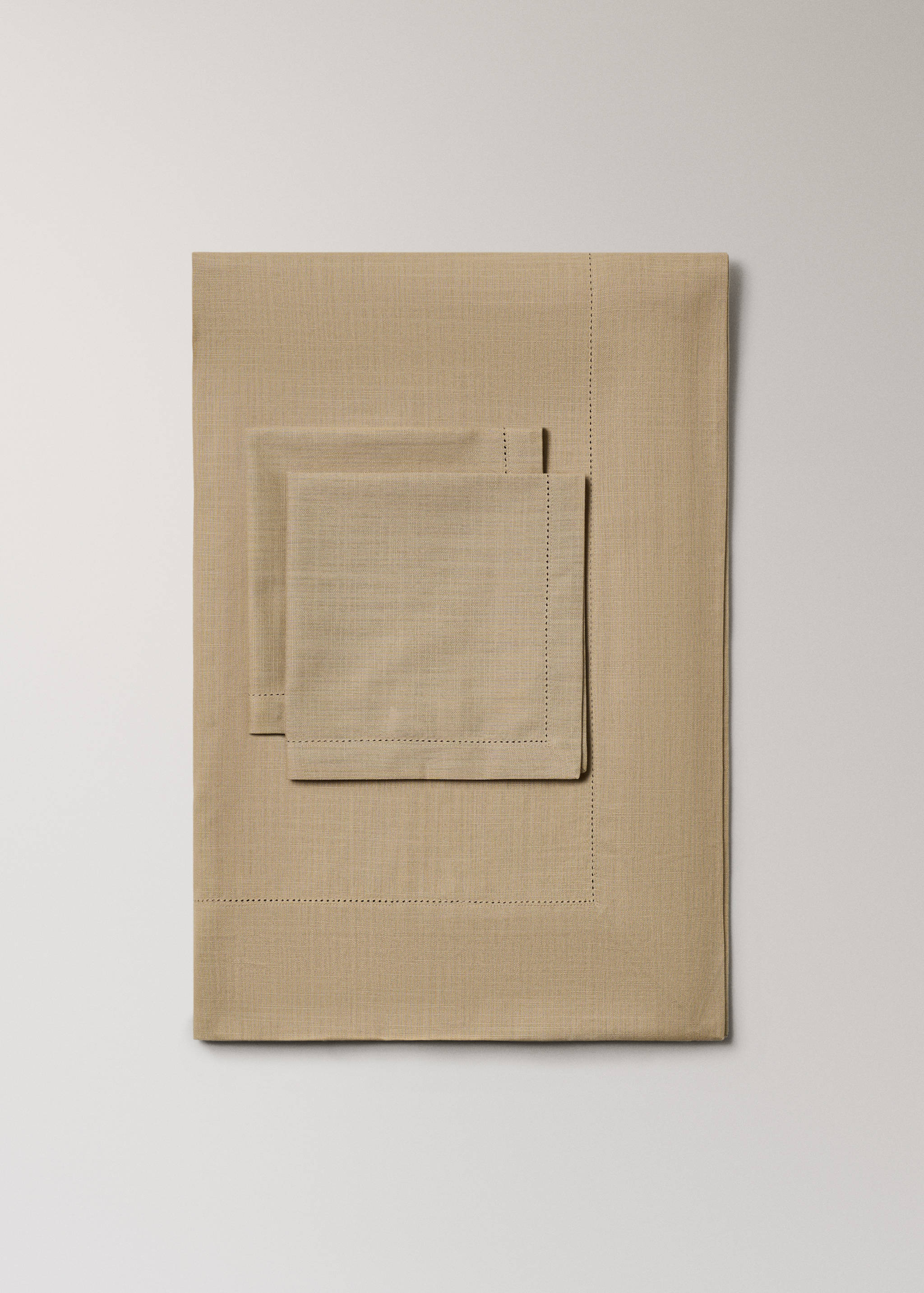 Cotton napkins with hemstitch detail - Details of the article 3