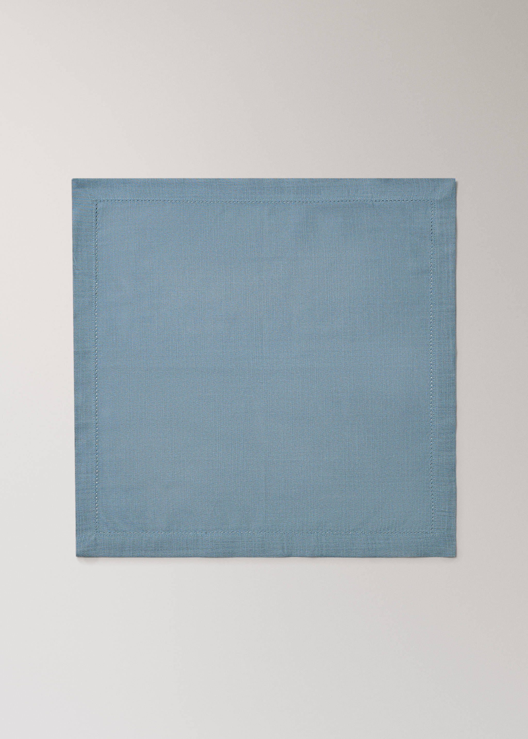 Cotton napkins with hemstitch detail - Article without model