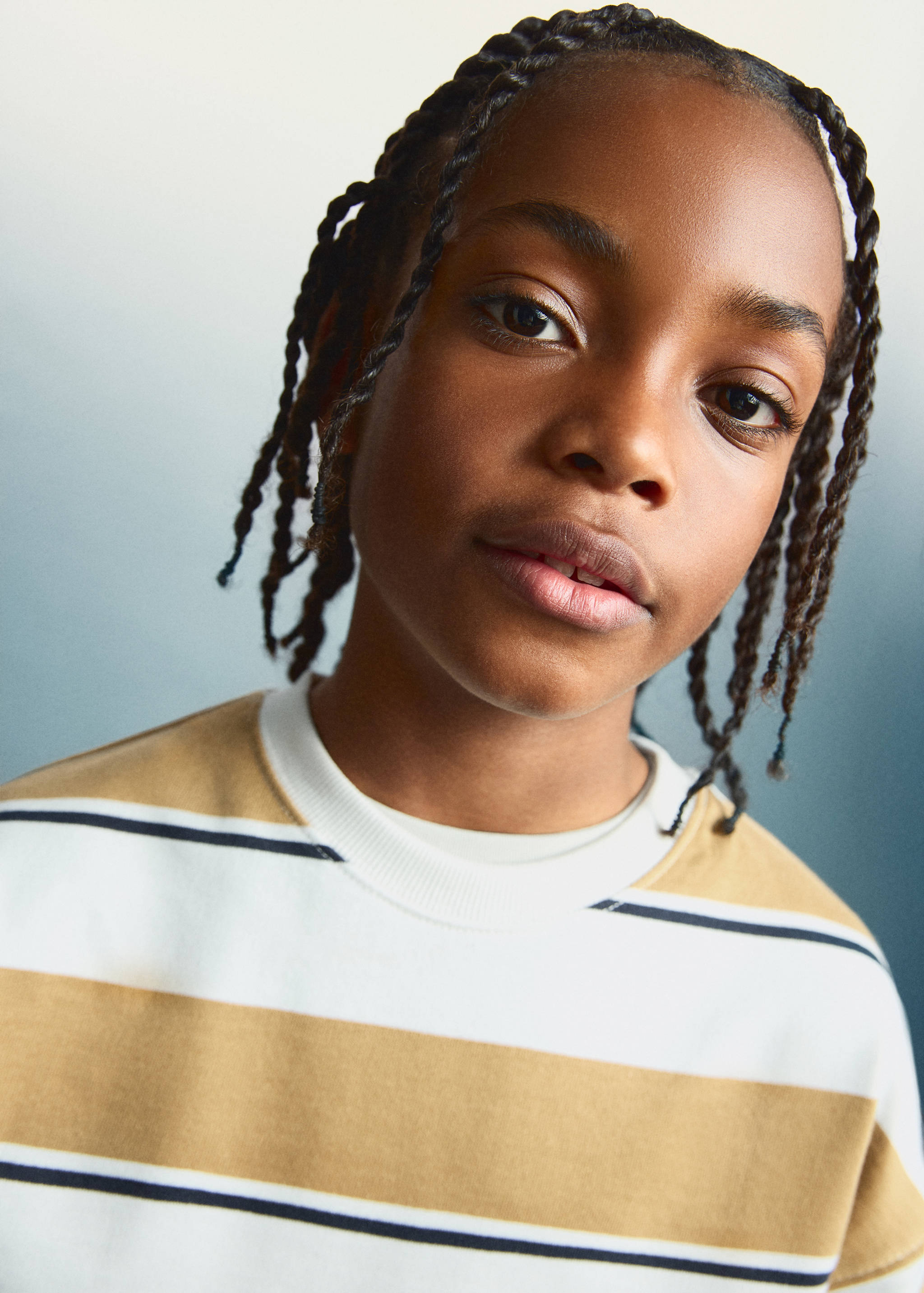 Sudadera 100% algodón rayas - Detalle del artículo 1