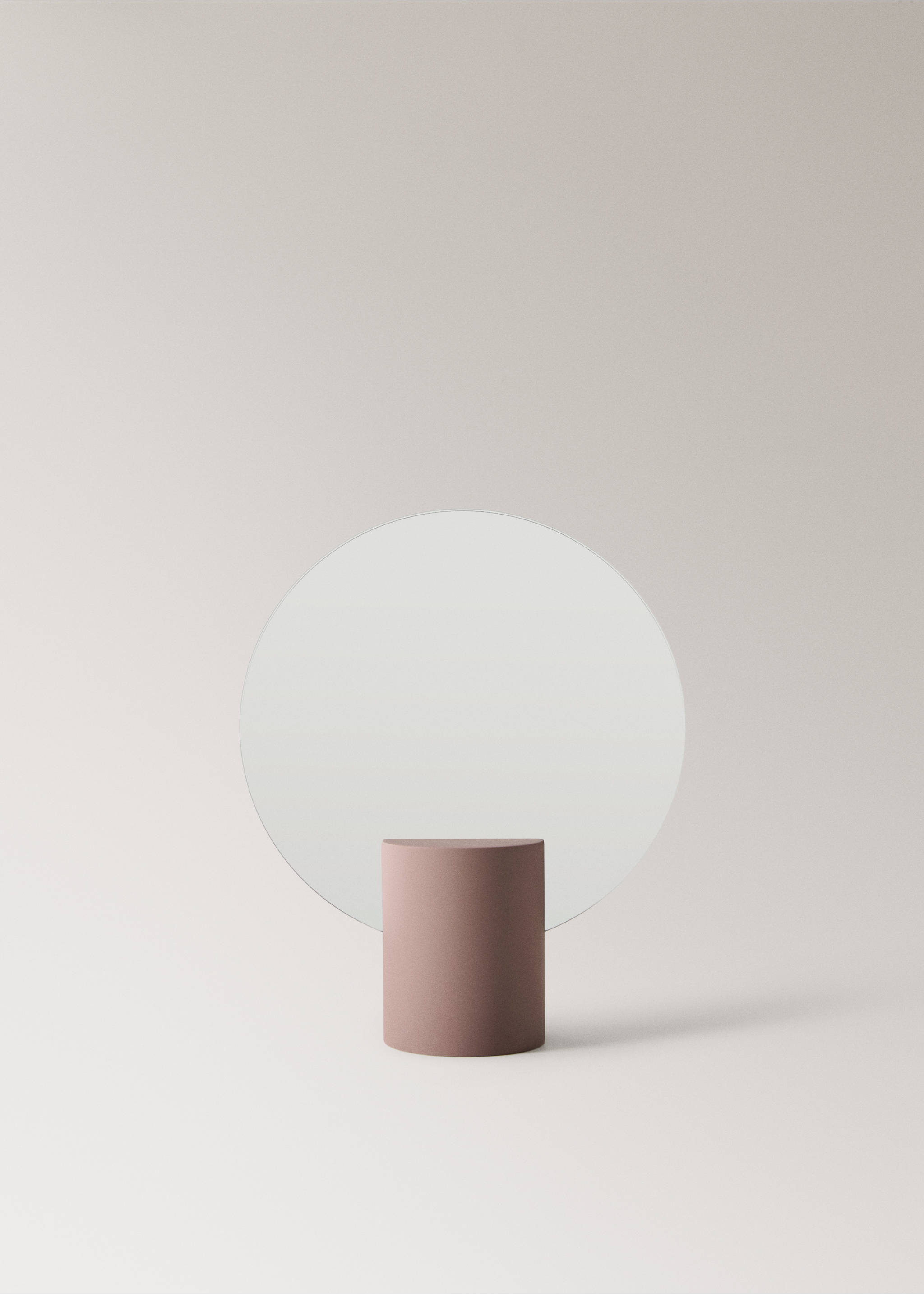 Sminkespeil i harpiks - Artikkel uten modell, Brun. Ref: 27063282-00.